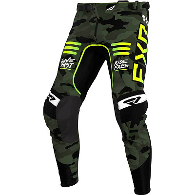 Штаны для мотокросса FXR №2 (L) black/yellow