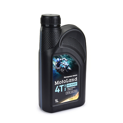 Масло моторное MOTOLAND Big Power Full Syntetic 4T 5W-30 1л
