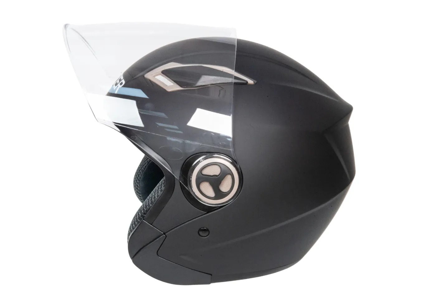 Шлем мото открытый HIZER 226 (S) matte-black