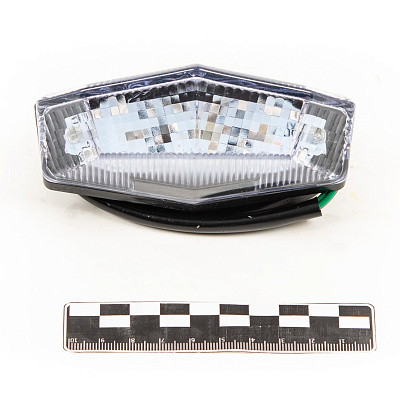 Стоп сигнал LED №4 кросс с подсветкой номера
