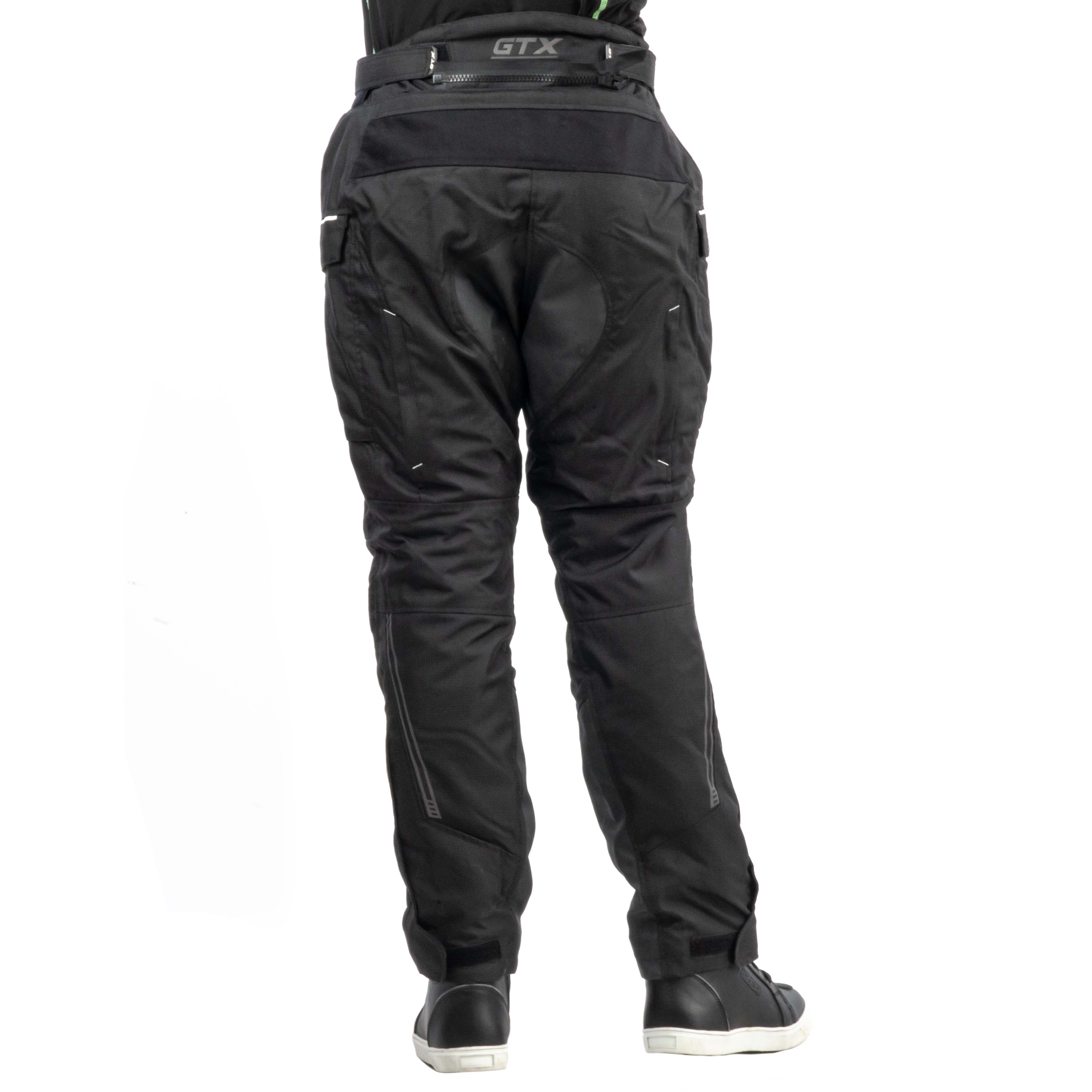 Штаны мотоциклетные (текстиль) женские GTX EJ-3001 BLACK (M)