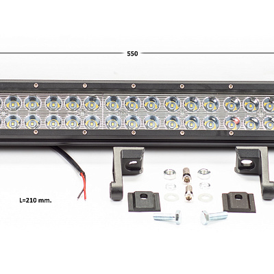 Фара 120w 40x3w LED балка