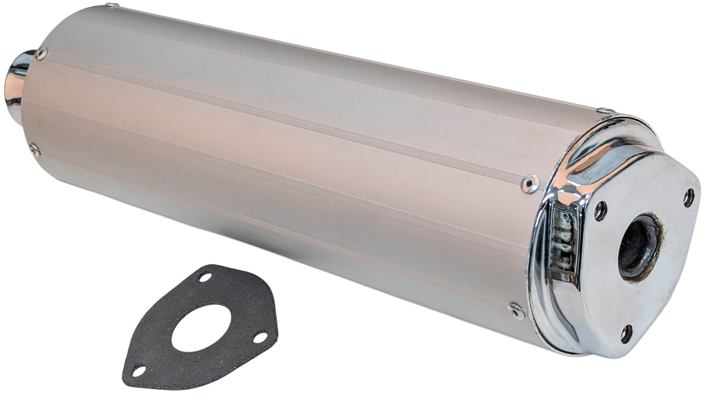 Глушитель (12") с коленом 139QMB 50/80см3