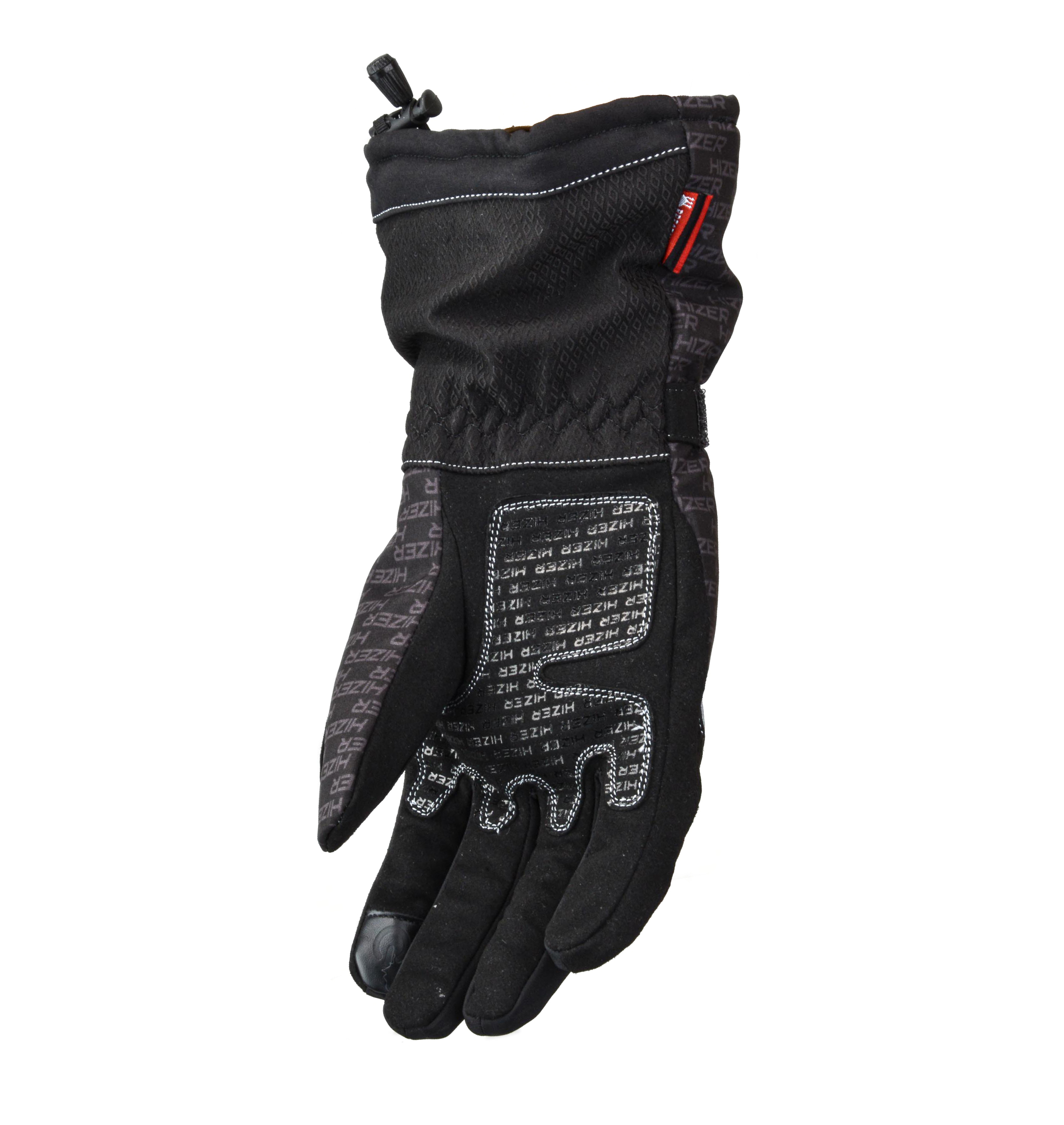 Перчатки для снегохода HIZER №2 black (L)