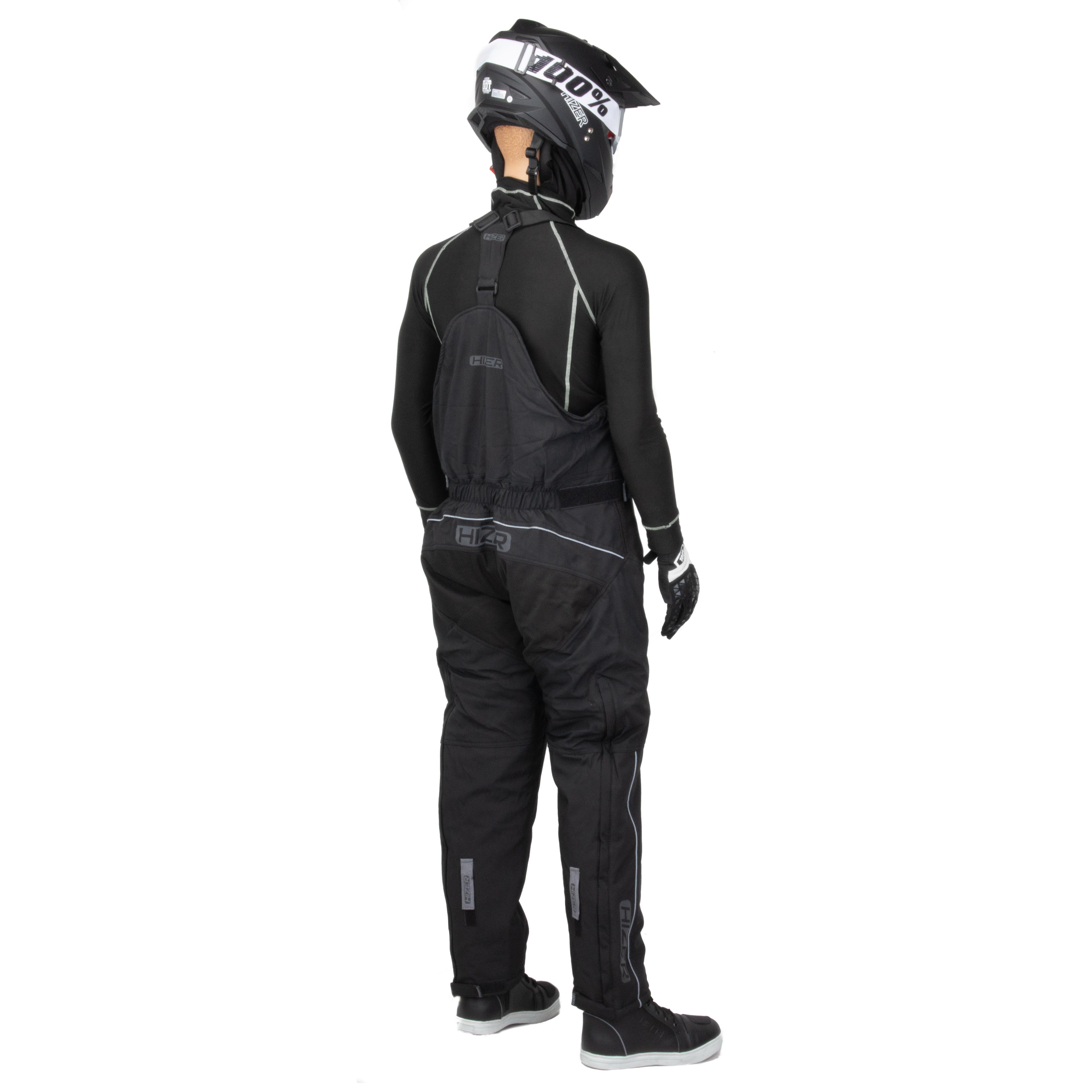 Штаны для снегохода HIZER №1 black (текстиль) (L)