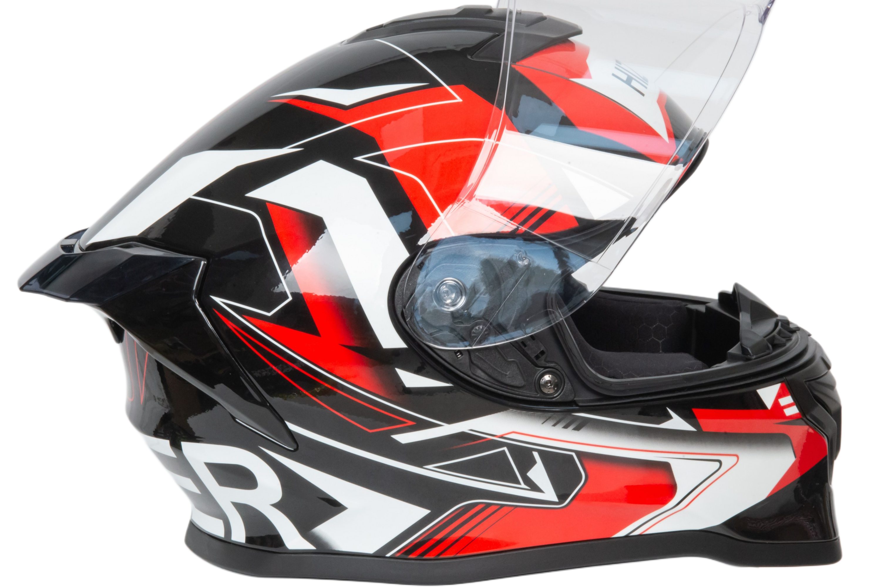 Шлем мото интеграл HIZER J5325 №2 (M) red