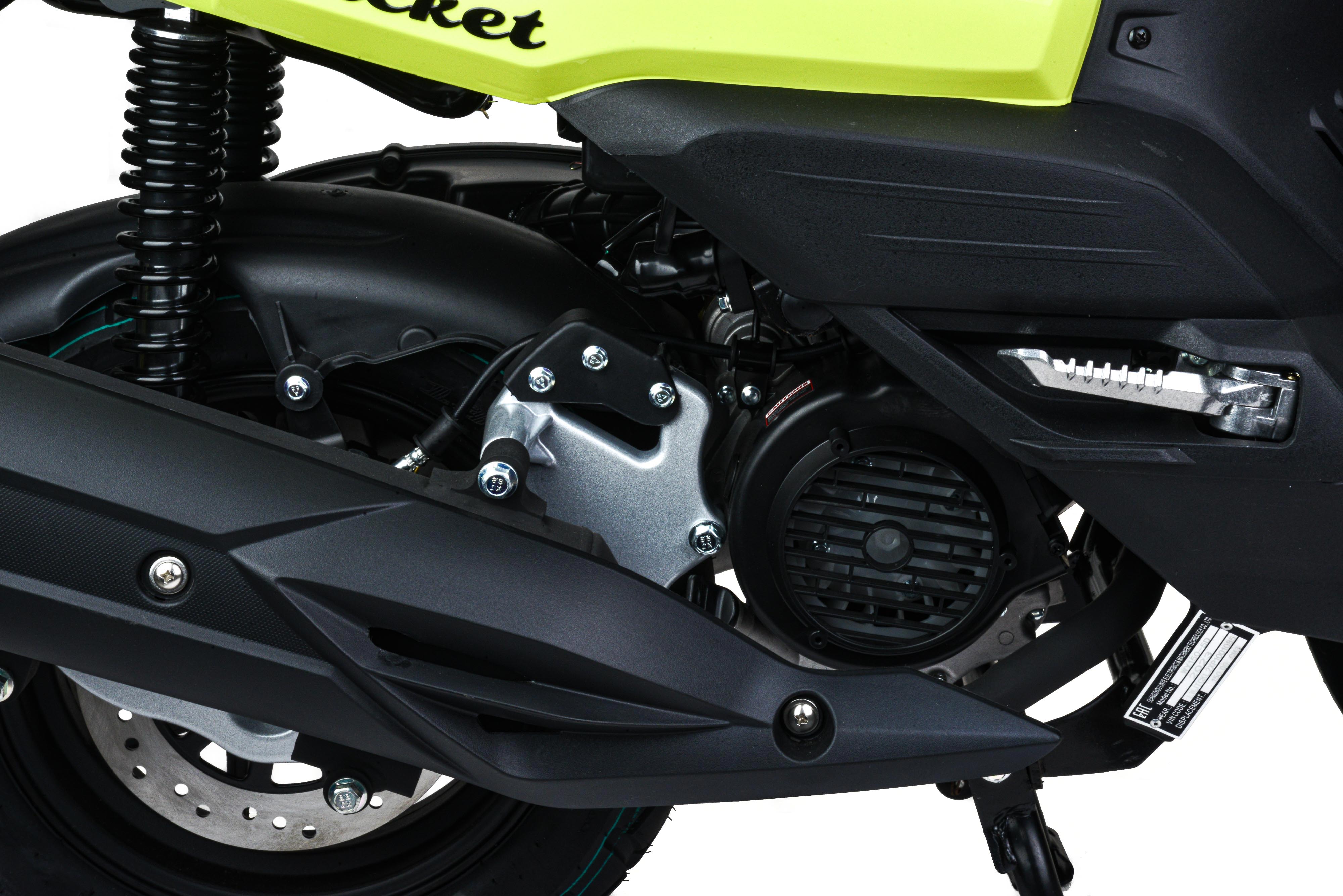 Скутер CRICKET 150 (WY150-5D) зеленый 