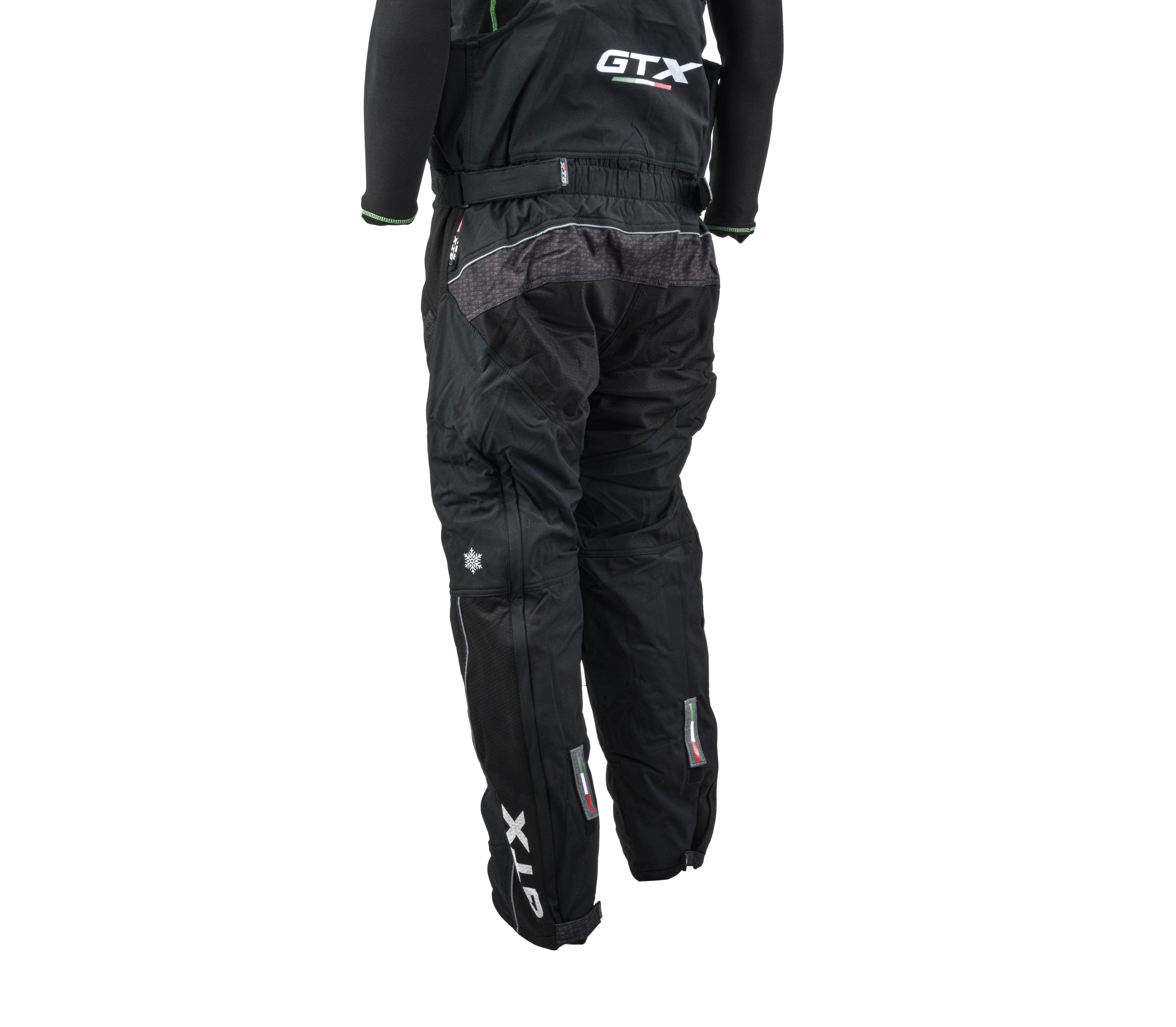 Штаны для снегохода GTX №1 black (текстиль) (XL)