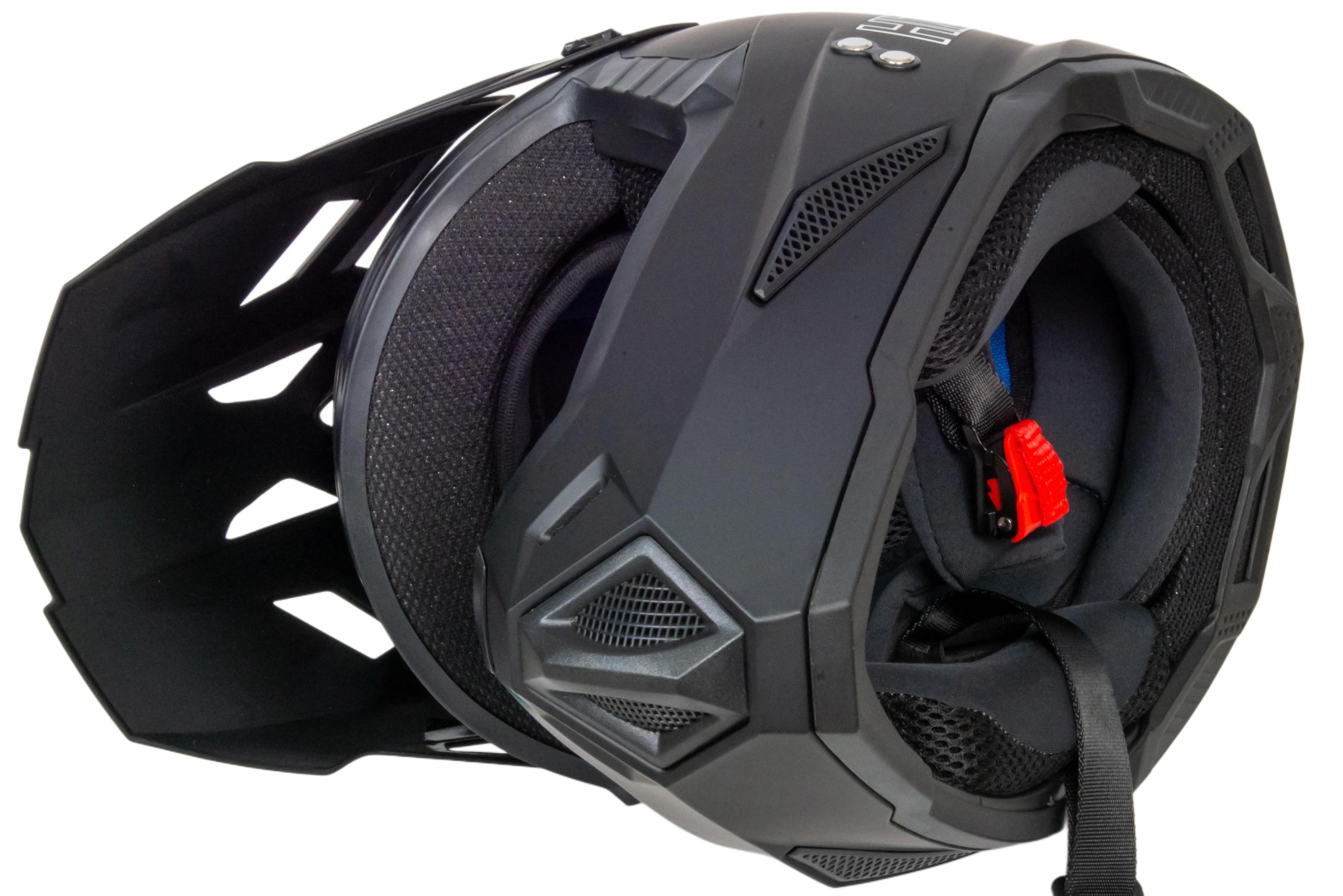Шлем мото кроссовый HIZER J6801 №3 (XL) matt black