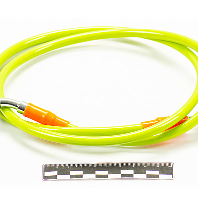 Шланг гидравлический тормозной (армированный) L=1200 d=10мм зеленый