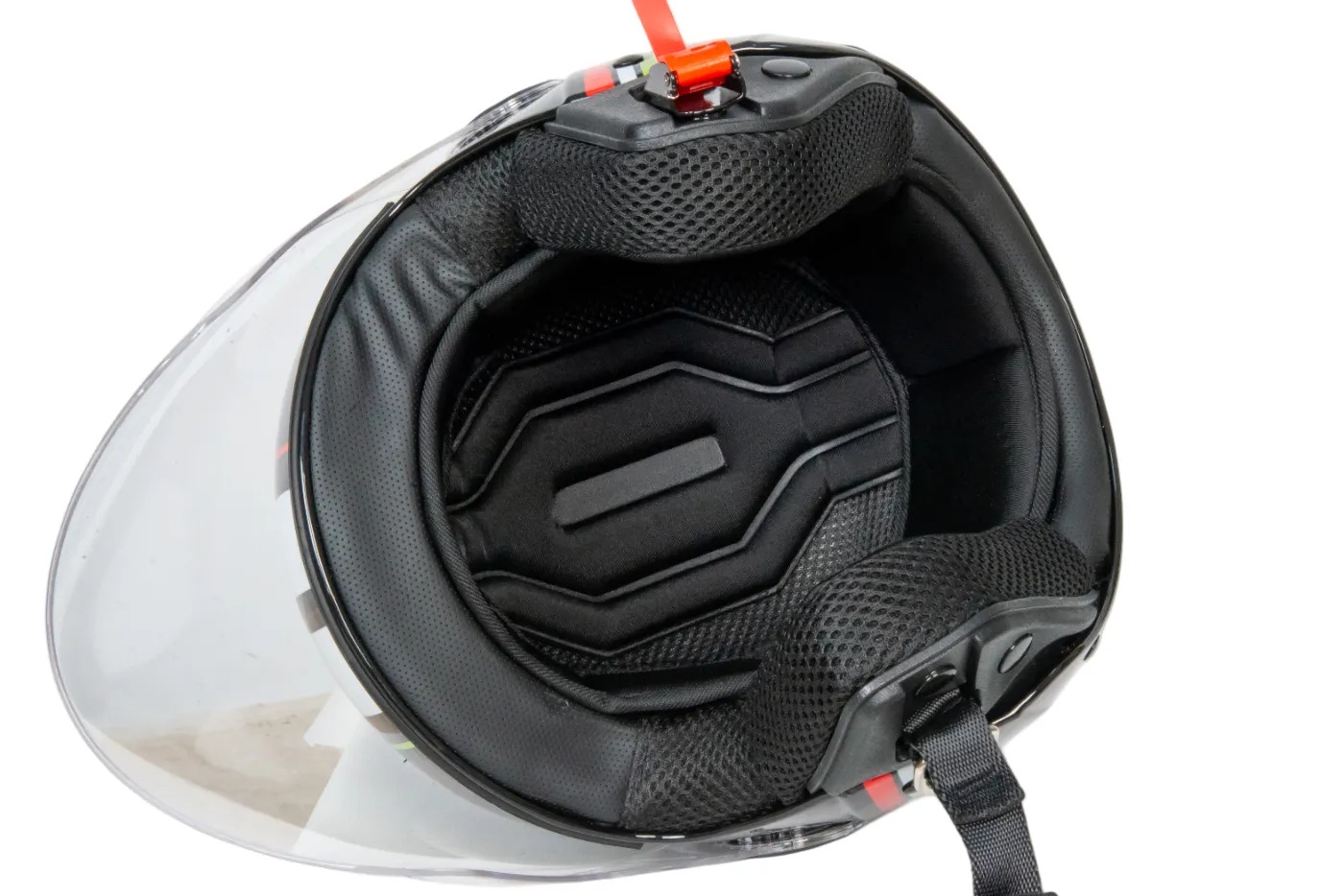 Шлем мото открытый HIZER 217 №2 (S) black