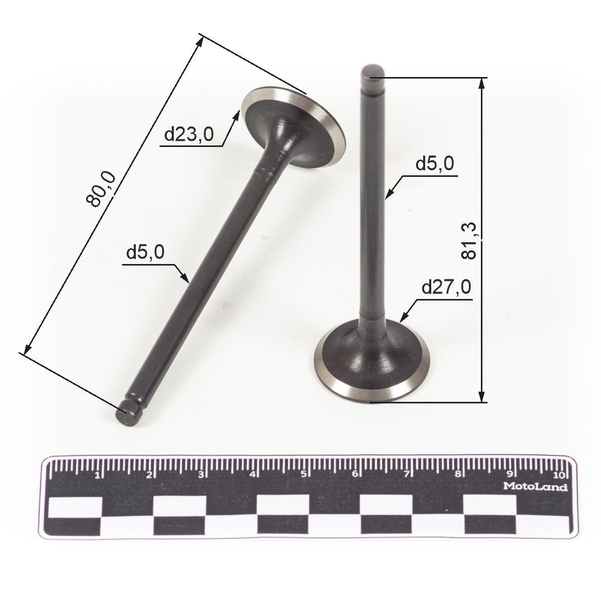 Клапаны 161QMK 200см3 с реверсом (компл 2шт)