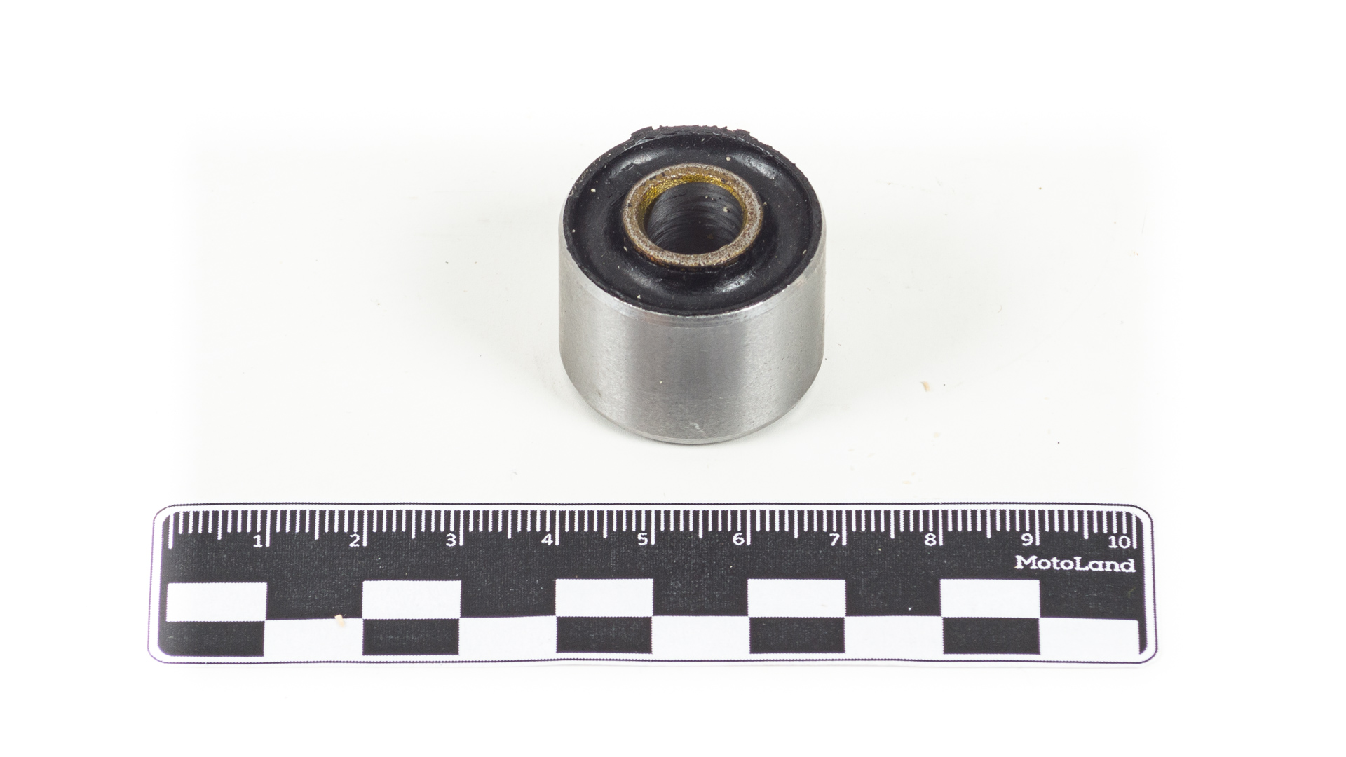 Сайлентблок передний правого картера 161QMK 200см3 с реверсом d28-10 h22 мм.