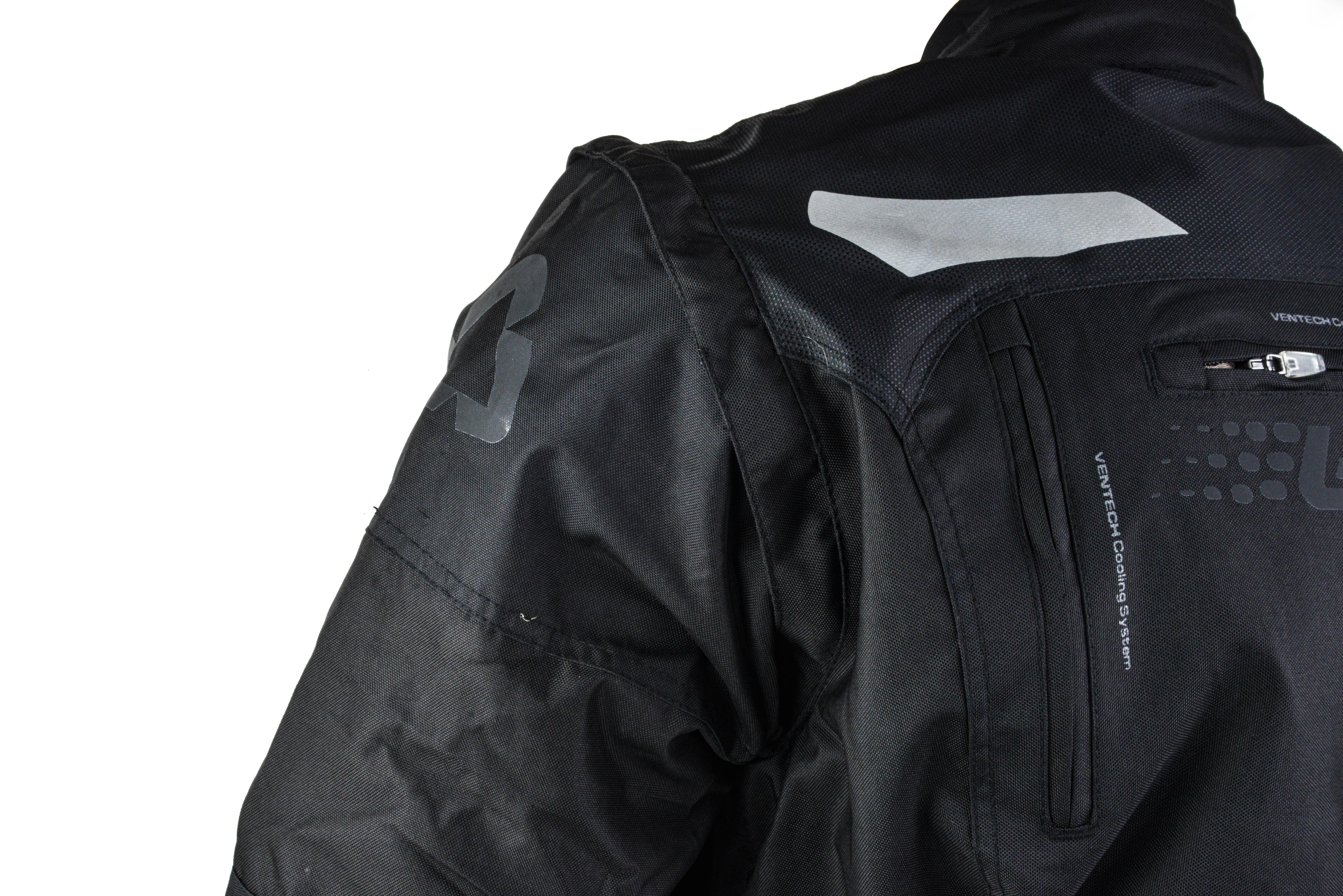Куртка мото LEATT №3 black (текстиль) (S)