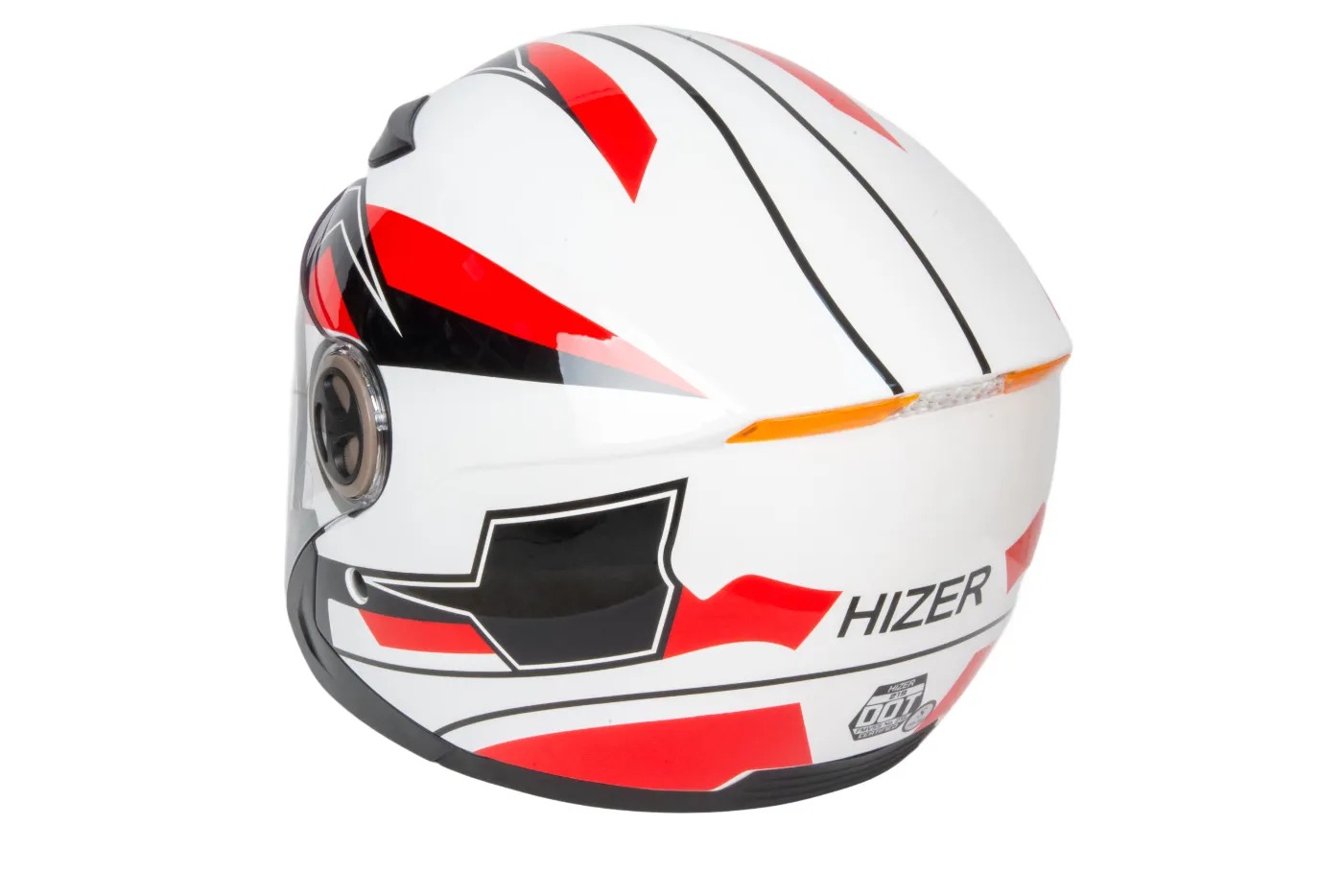 Шлем мото открытый HIZER 219 №1 (S) white
