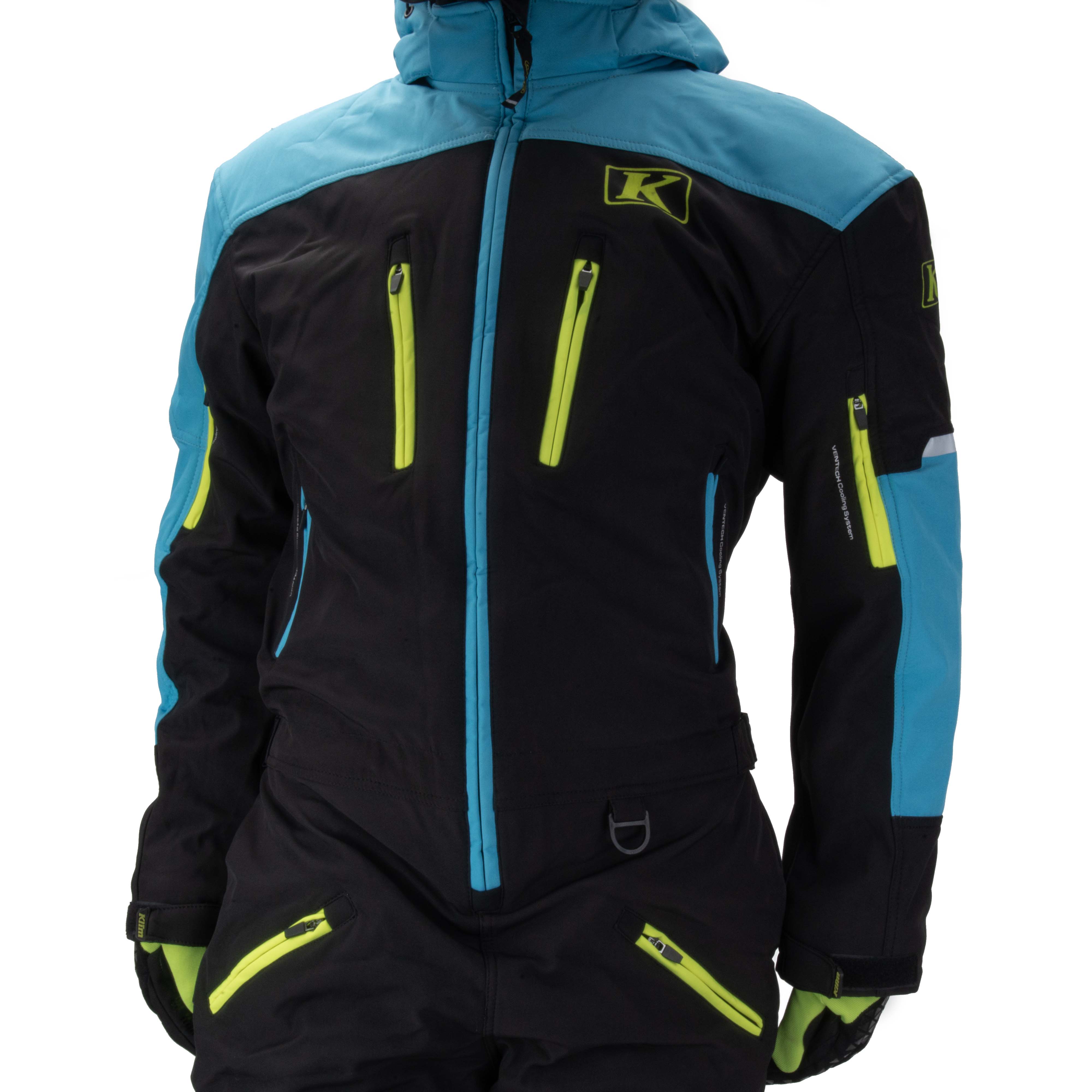 Комбинезон для снегохода KLIM №4 blue (текстиль) (L)
