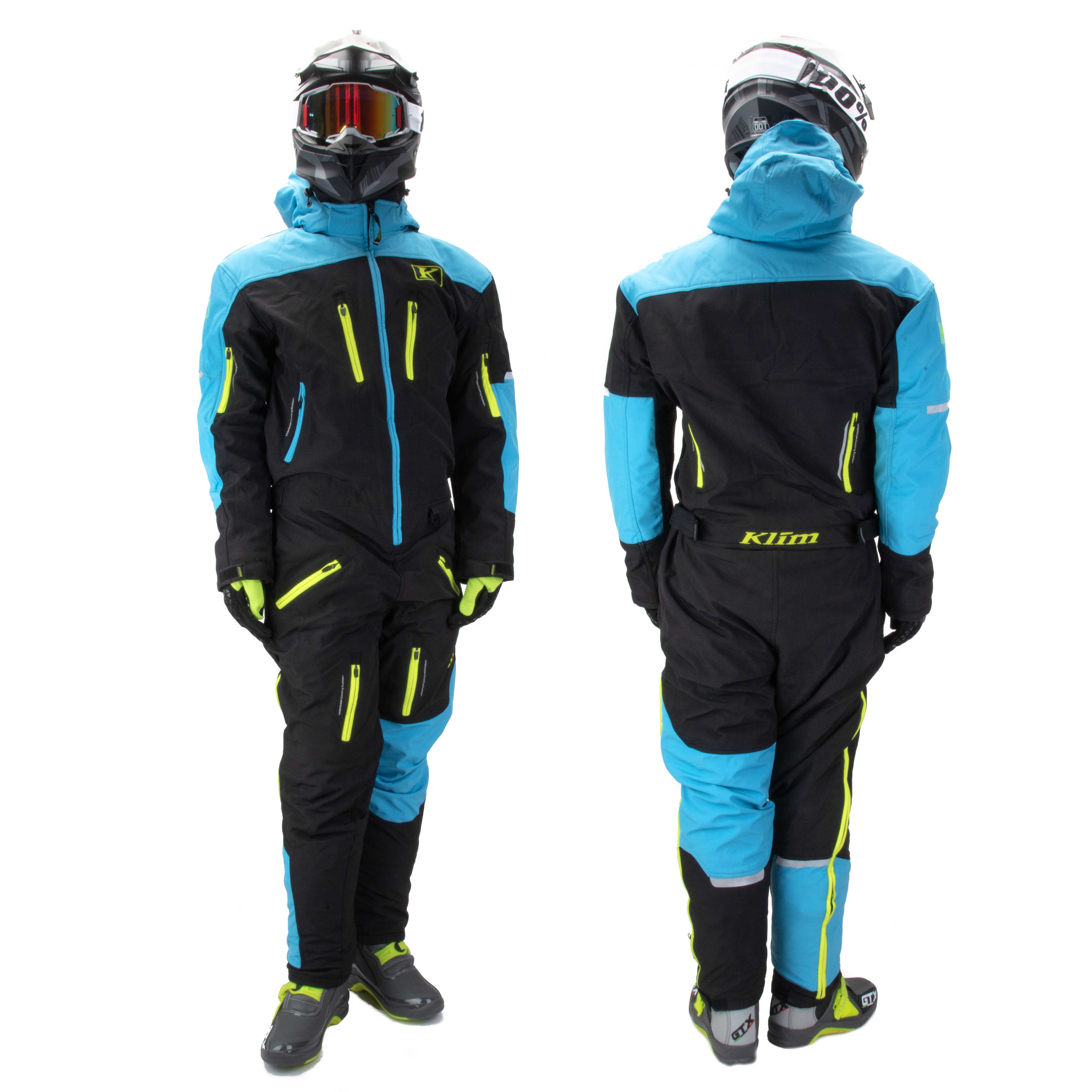 Комбинезон для снегохода KLIM №4 blue (текстиль) (L)