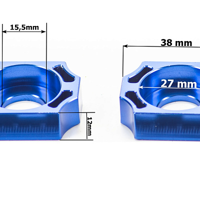 Натяжитель приводной цепи №1 (15mm) CNC синий