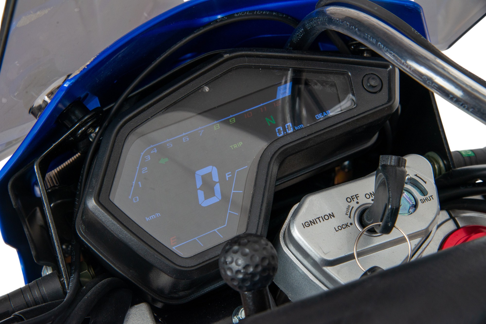 Мотоцикл Кросс 300 ENDURO SHIFT синий
