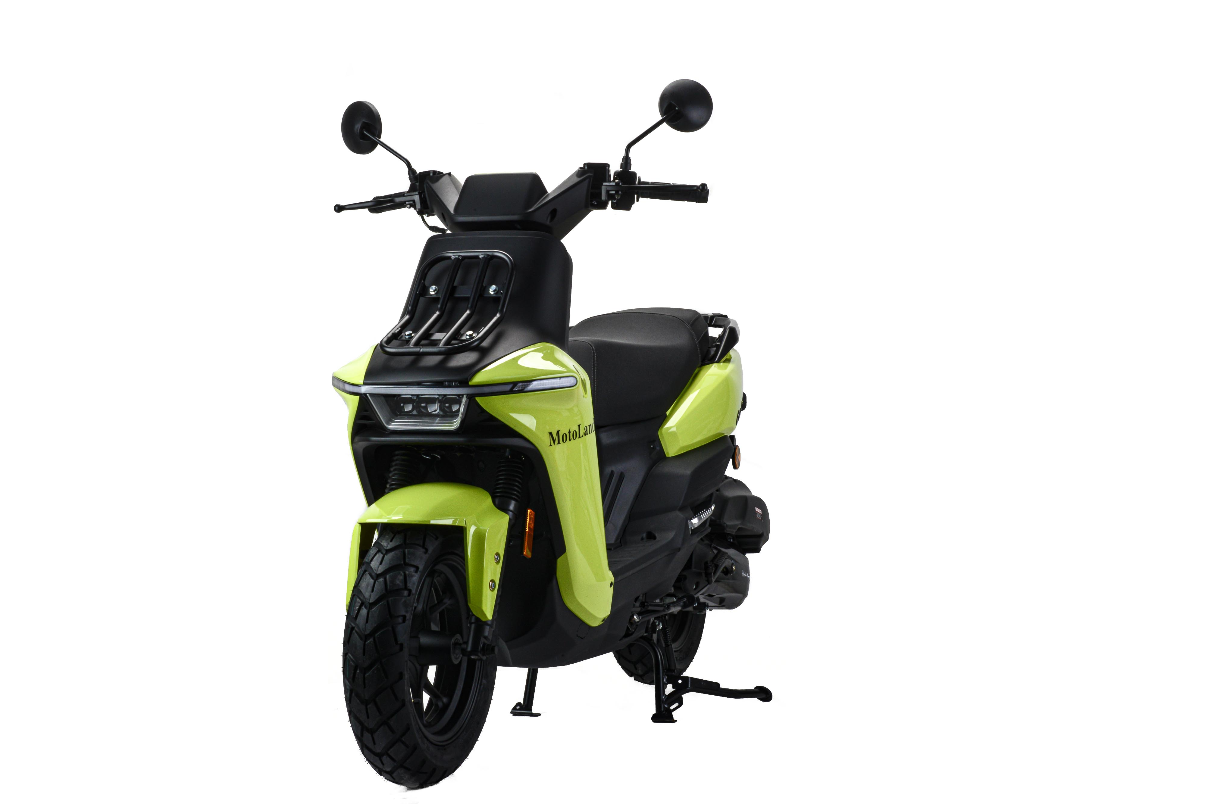 Скутер CRICKET 150 (WY150-5D) зеленый 