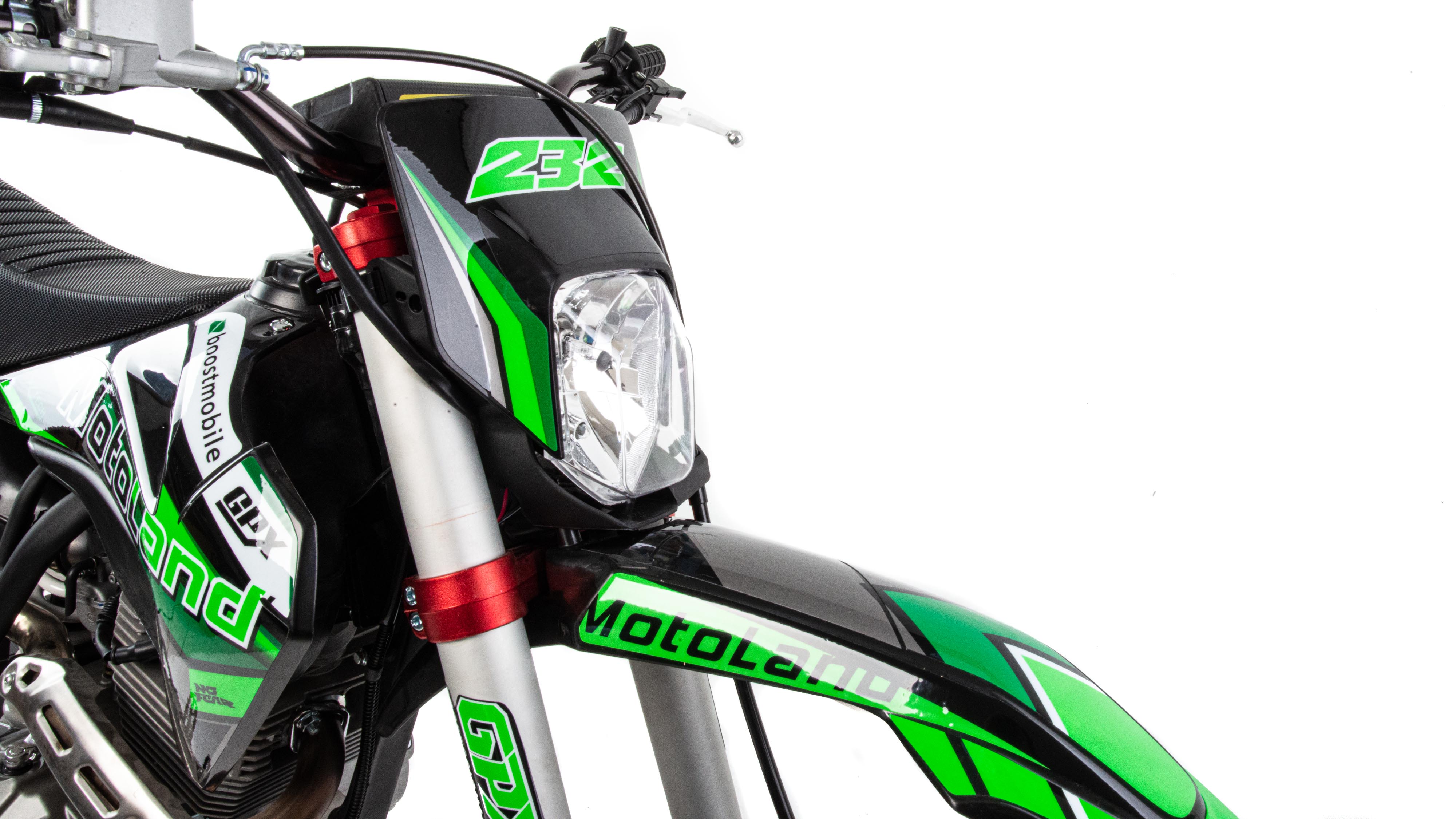 Мотоцикл Кросс 250 XT250 HS (172FMM) зеленый-синий  РАСПРОДАЖА