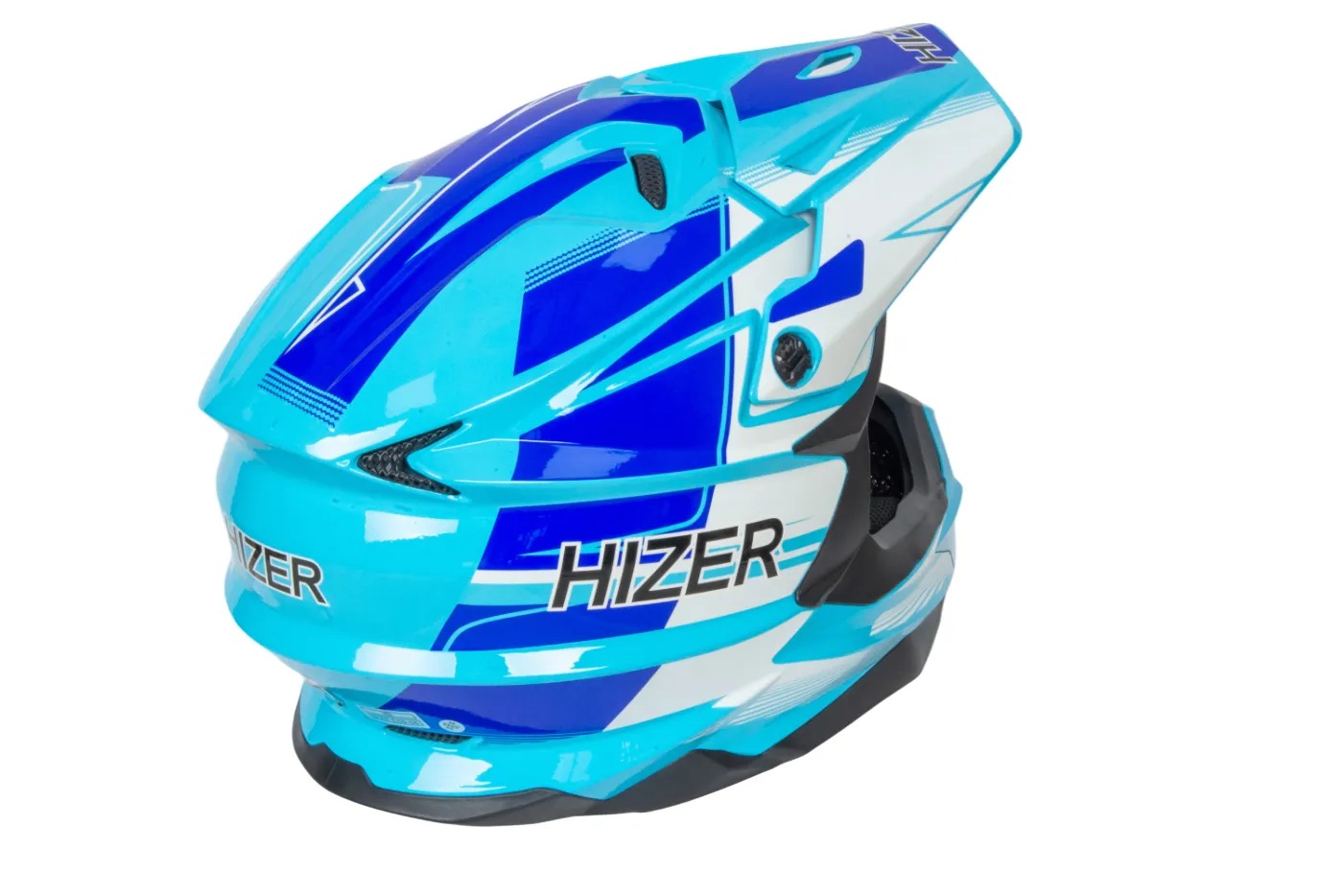 Шлем мото кроссовый HIZER J6803 №8 (L) 