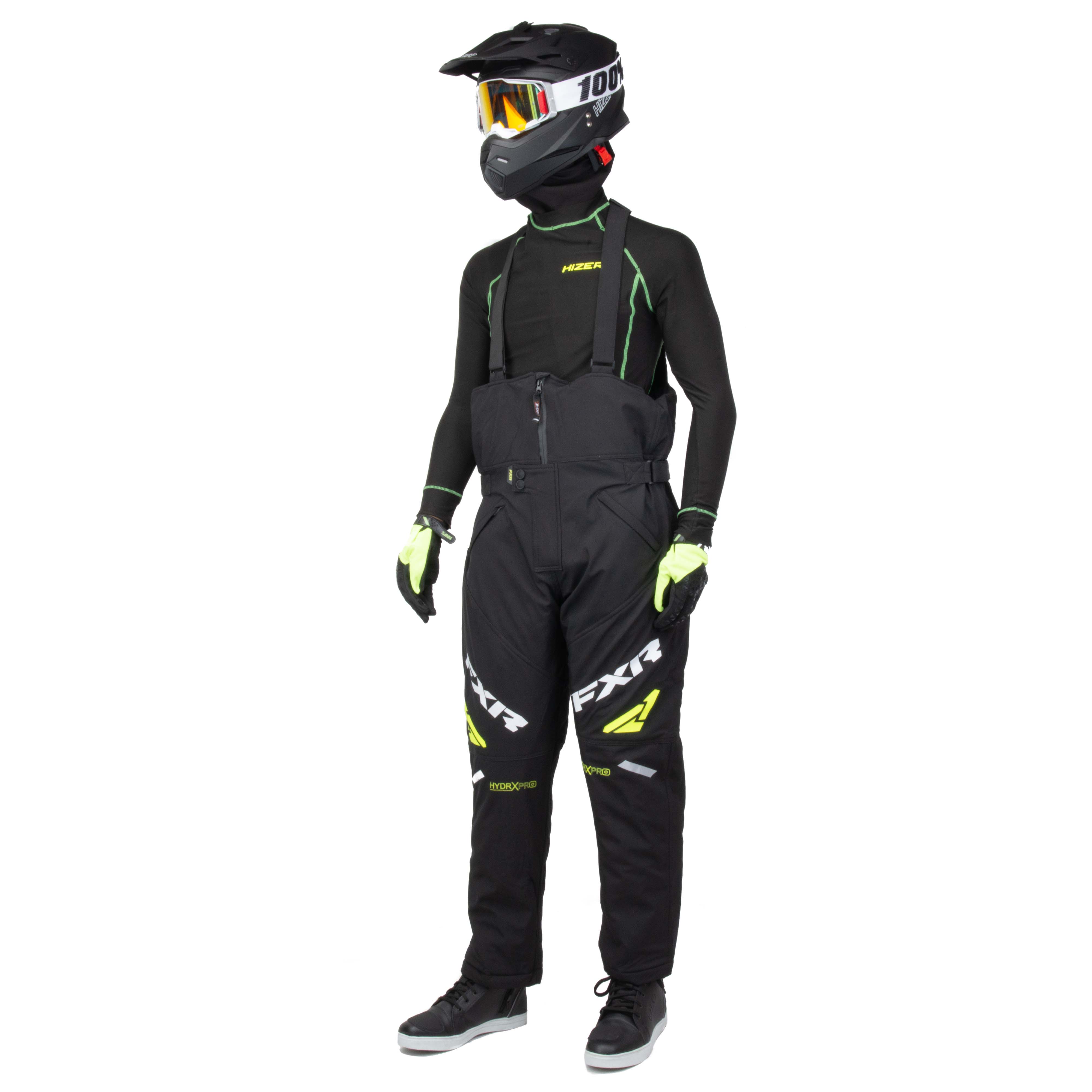 Штаны для снегохода FXR ADRENALINE №1 black (текстиль) (XXL)