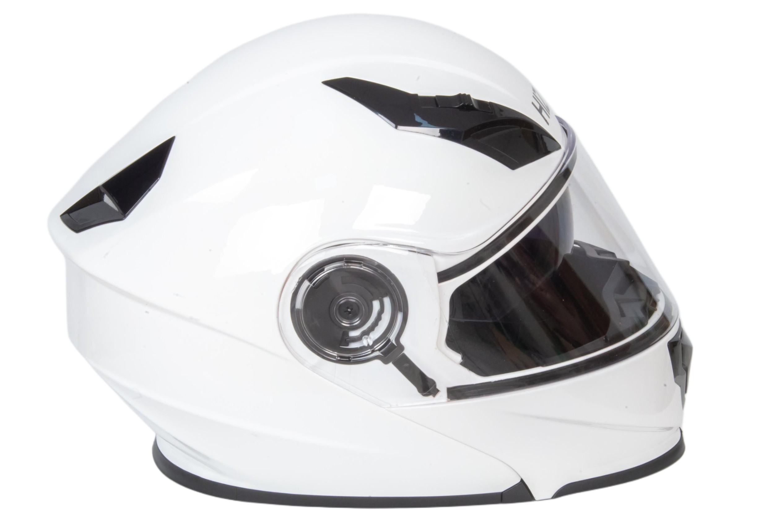 Шлем мото модуляр HIZER 627 (L) white (2 визора)