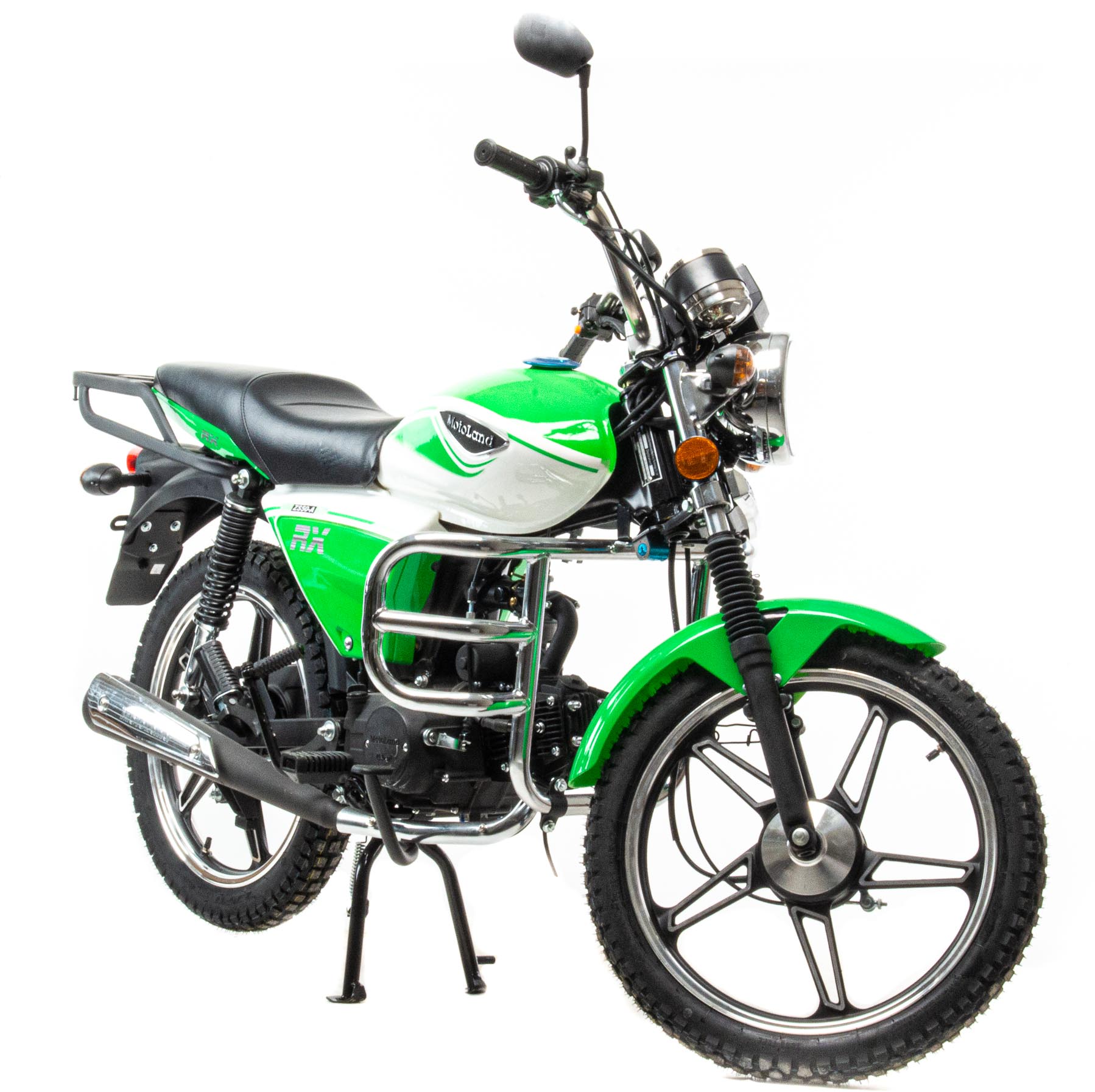 Мопед Альфа RX 11 (LM48-A) зеленый (А)