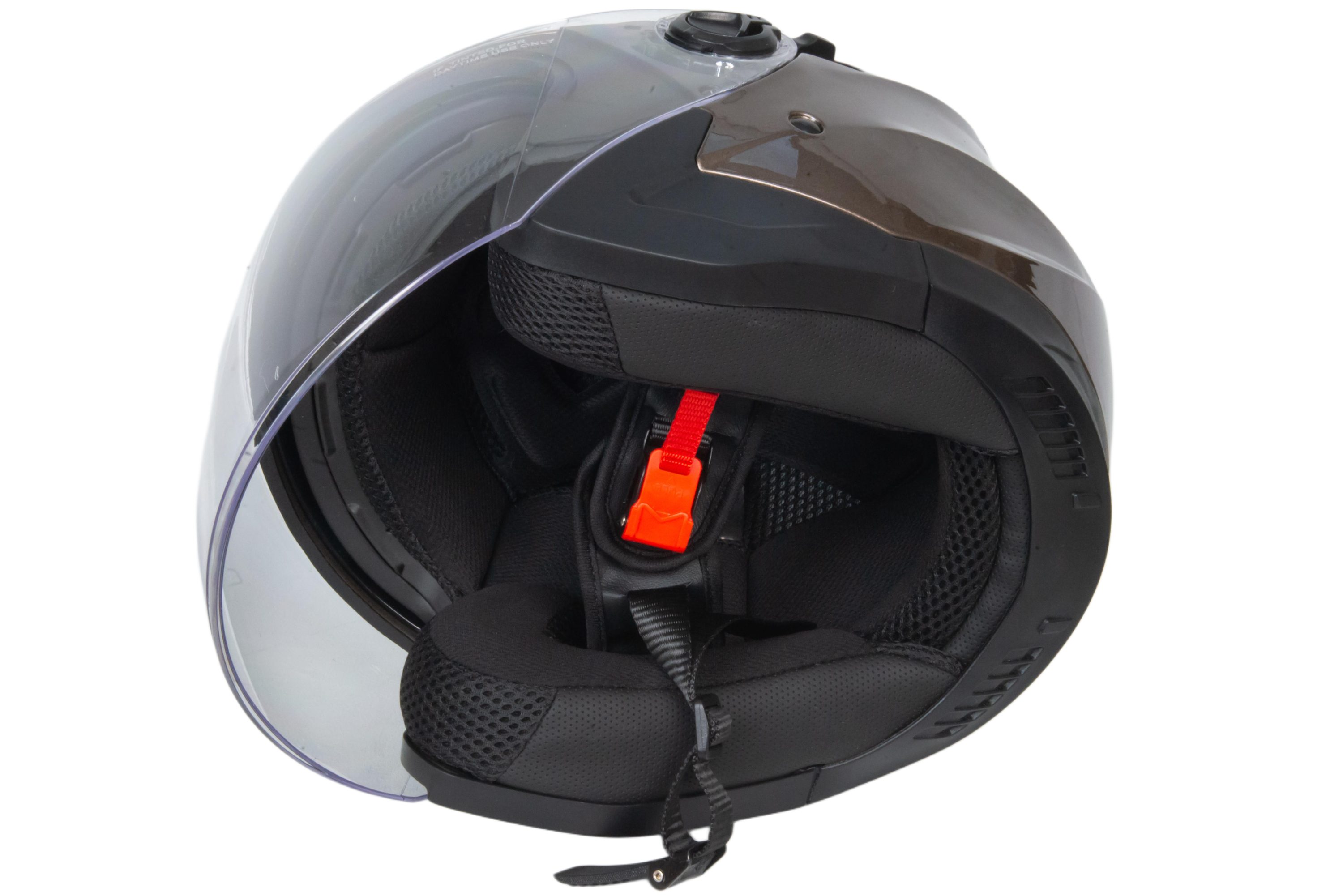 Шлем мото открытый HIZER B208 №1 (L) gray (2 визора)