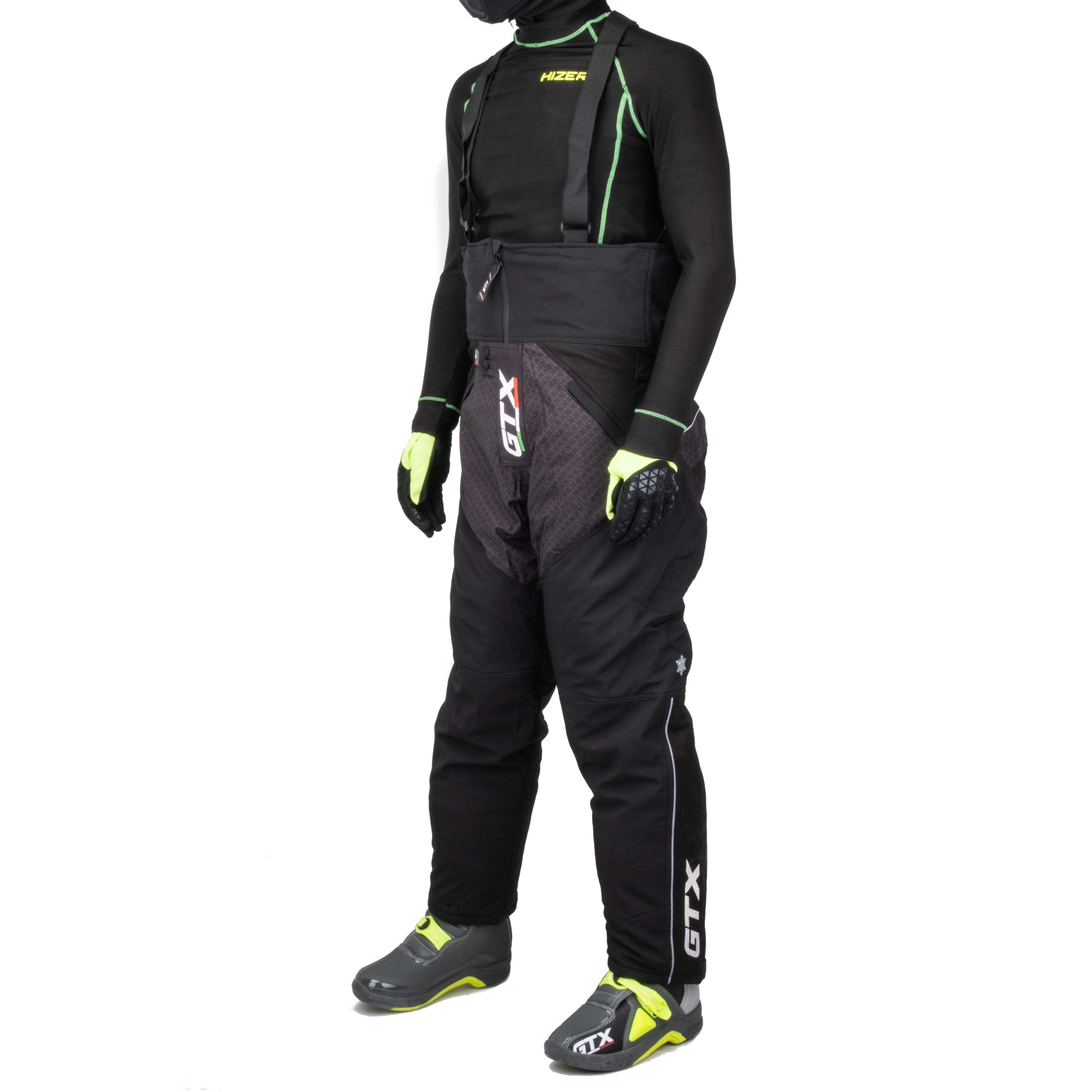 Штаны для снегохода GTX №1 black (текстиль) (XL)