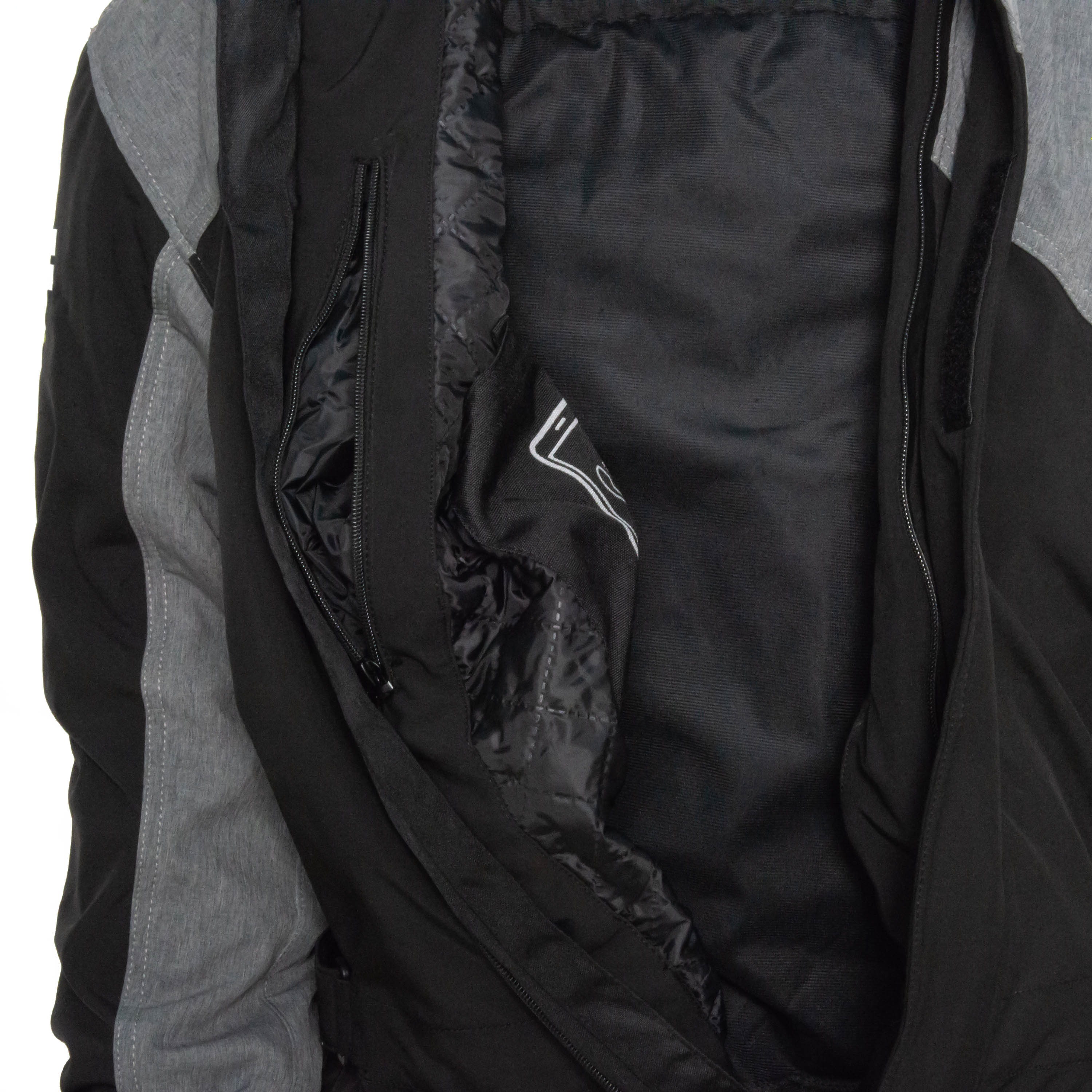 Комбинезон для снегохода KLIM RAILSLIDE (-5 С) №9 black-yellow (текстиль) (XL)
