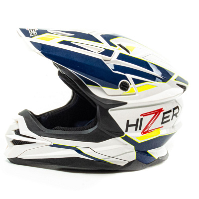 Шлем мото кроссовый HIZER J6803 №7 (XL)