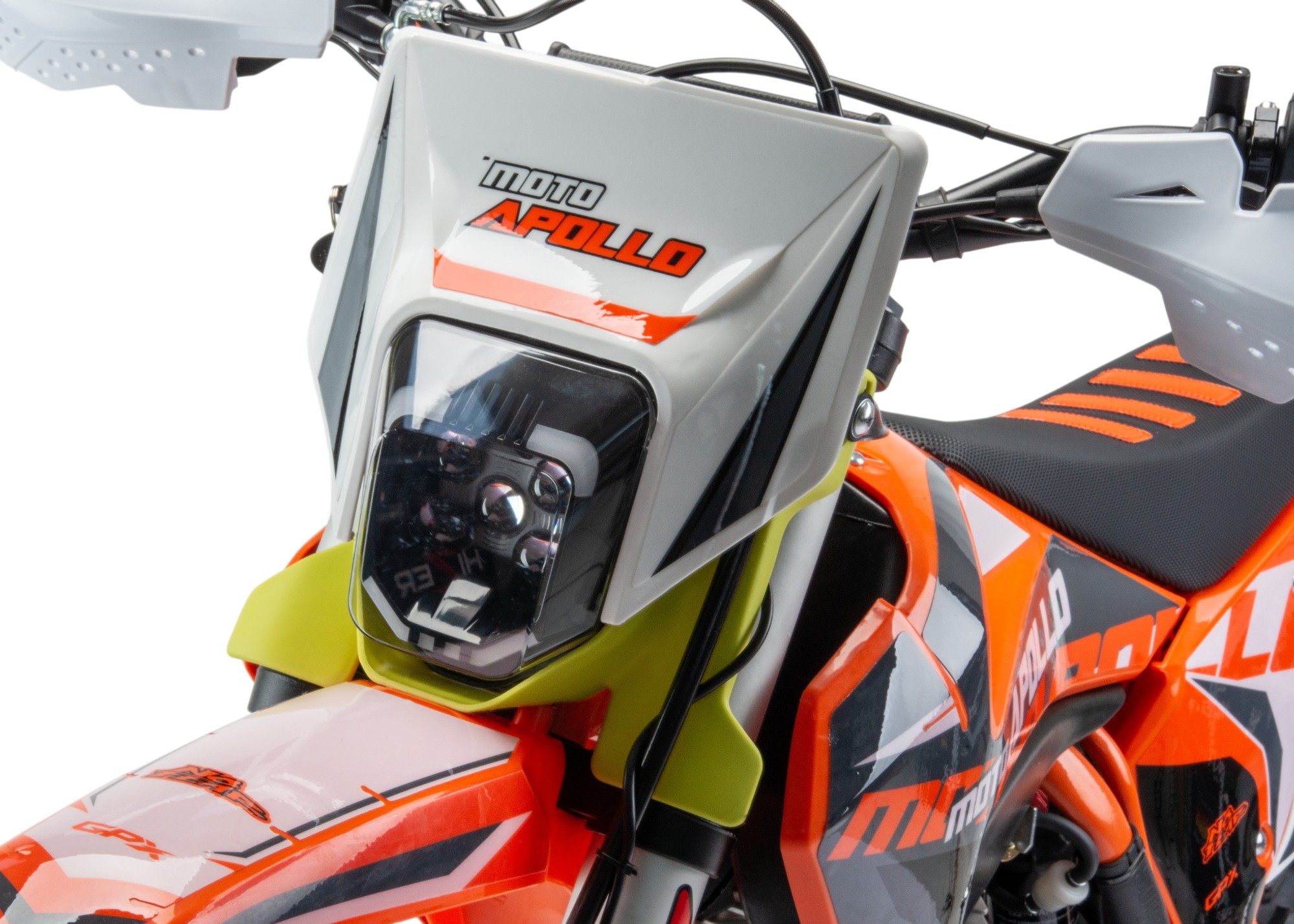 Мотоцикл Кросс Moto Apollo M3 300 (175FMM) оранжевый