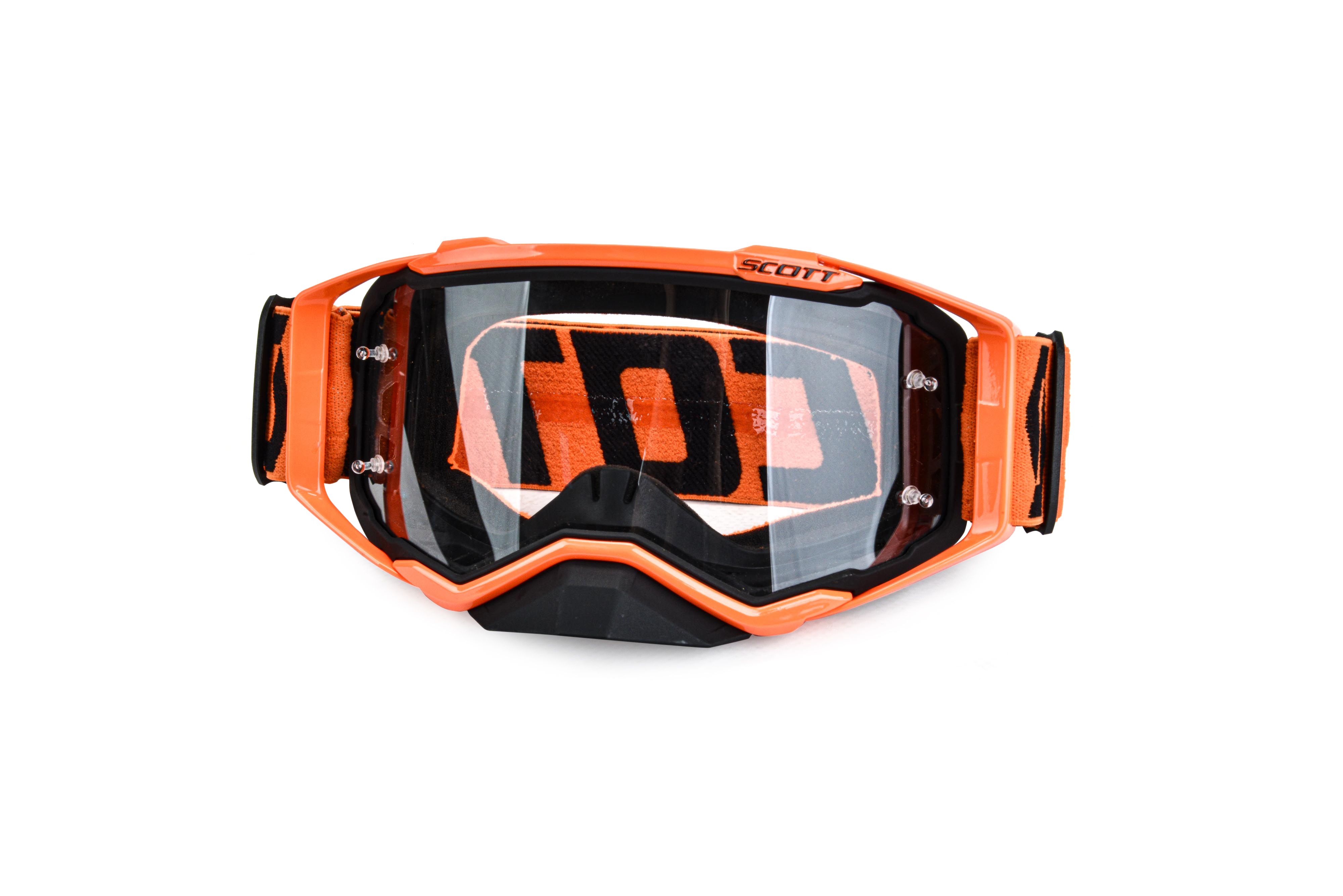 Очки мотокросс SCOTT №4 black/orange