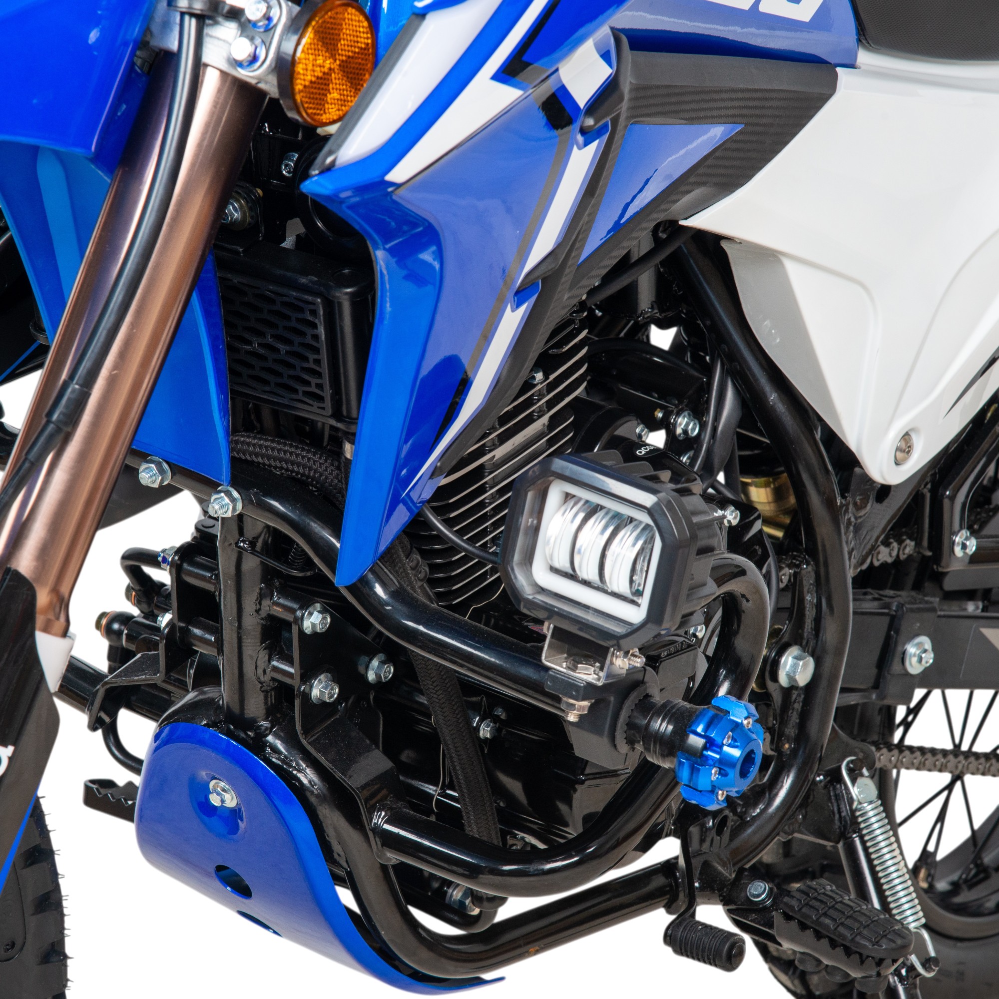 Мотоцикл Кросс 300 ENDURO SHIFT синий