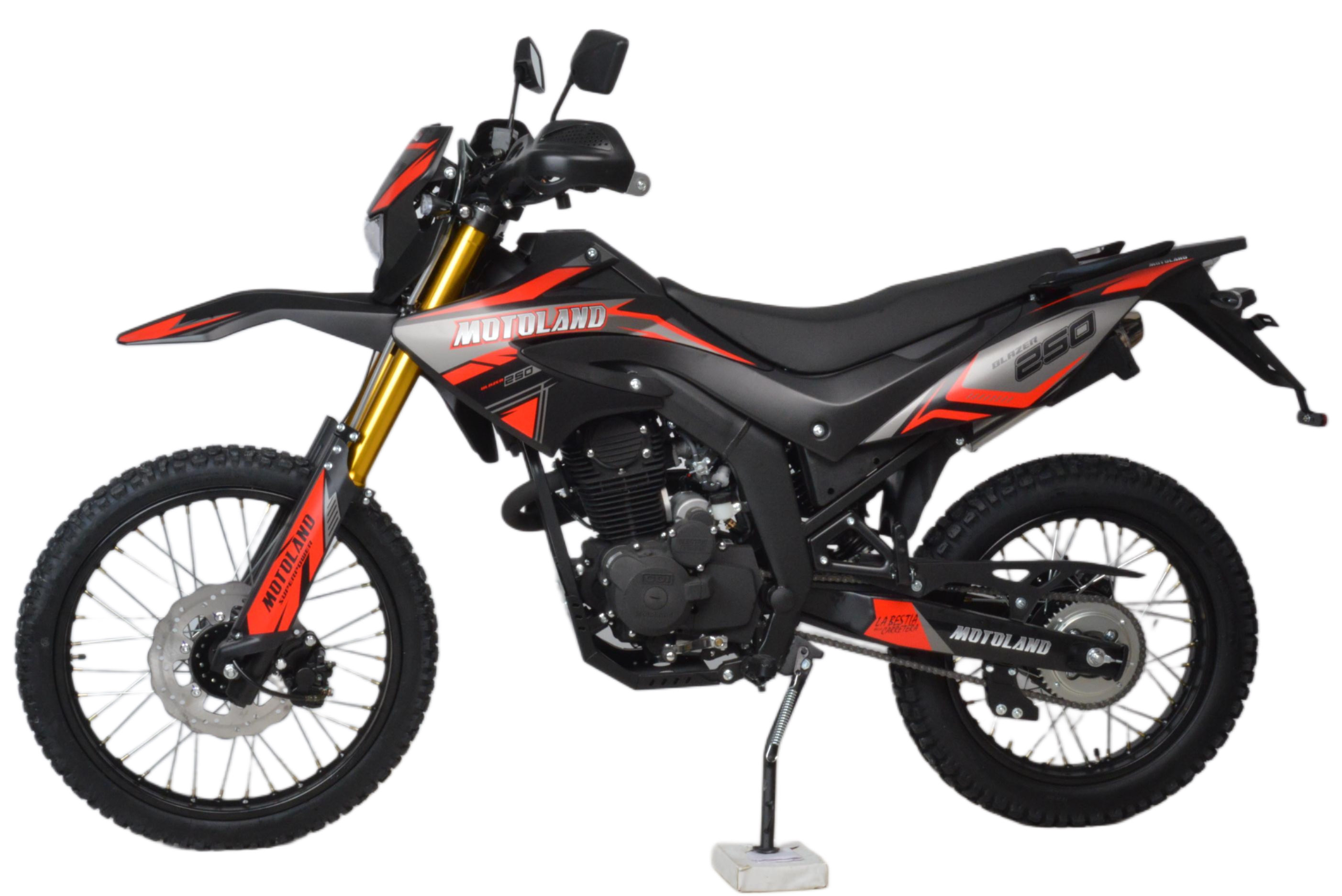 Мотоцикл Кросс 250 ENDURO BLAZER (XF250-A) красный РАСПРОДАЖА