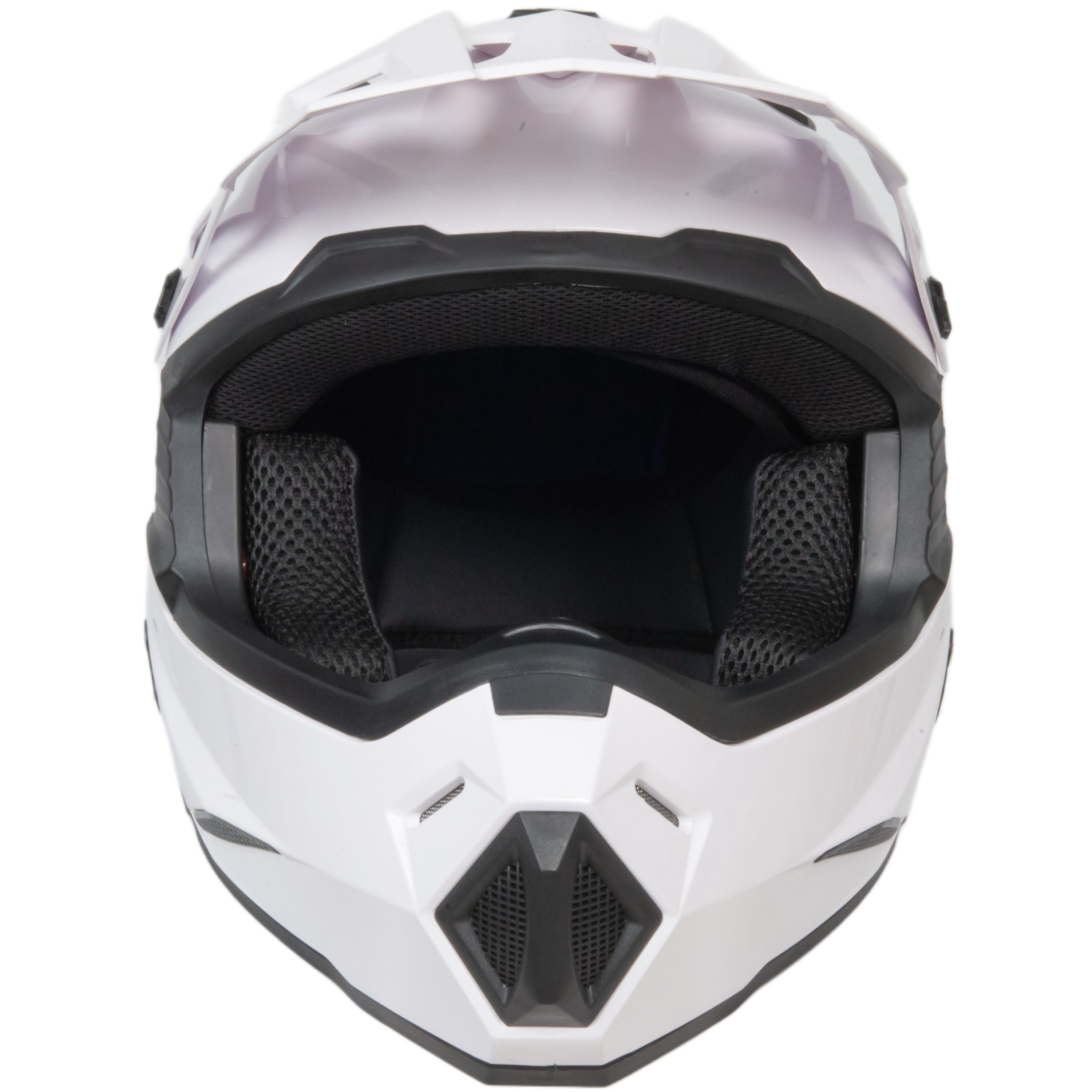 Шлем мото кроссовый HIZER J6801 №2 (M) white