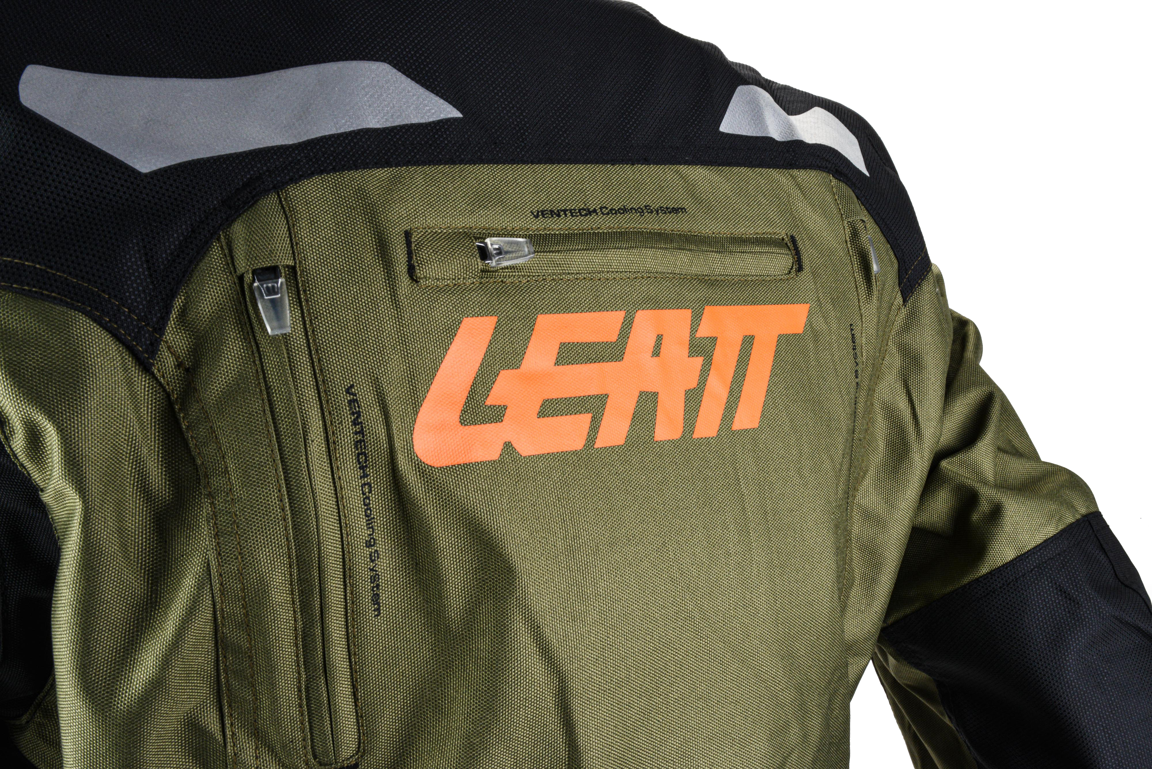 Куртка мото LEATT №1 black (текстиль) (M)