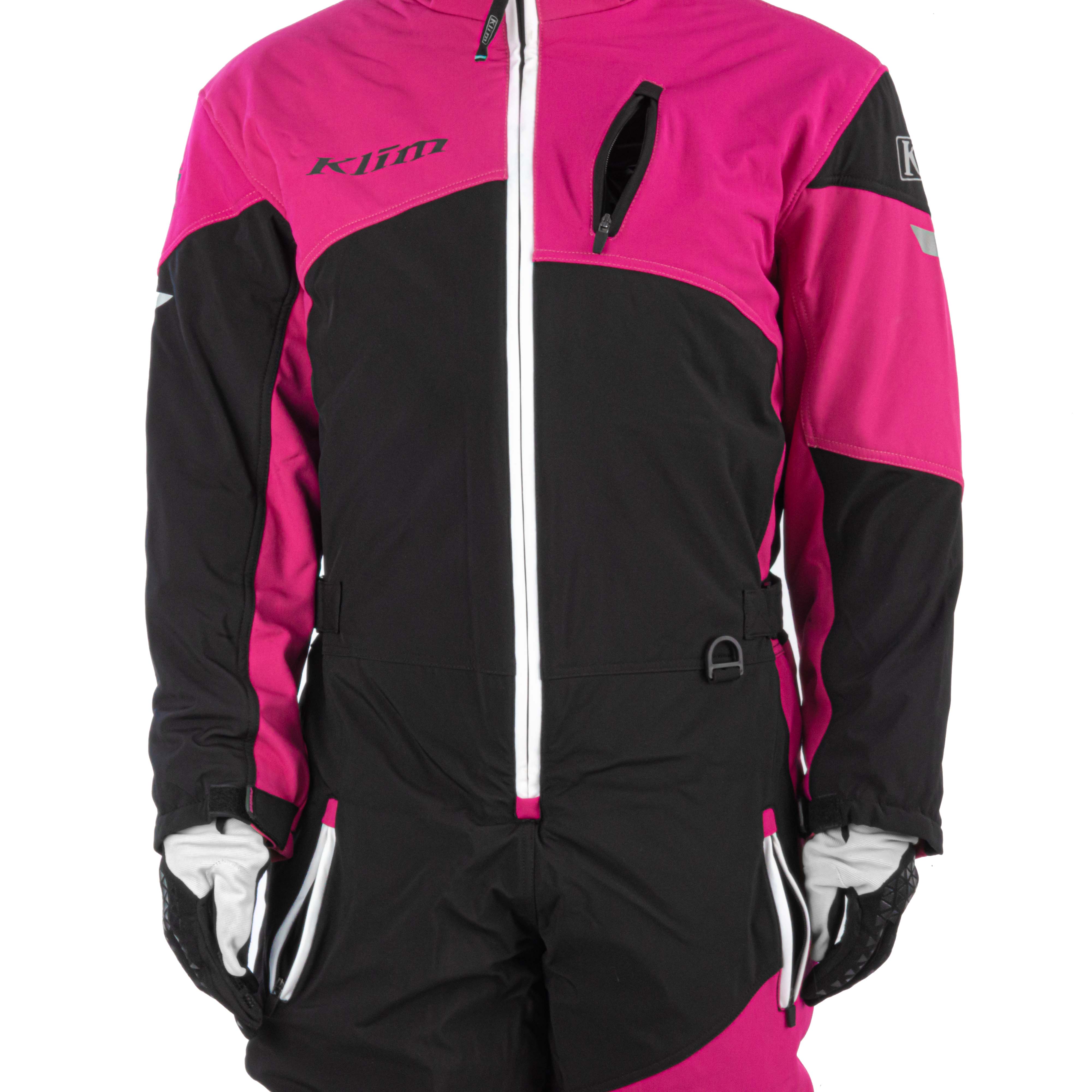 Комбинезон для снегохода (женский) KLIM SHREDSA ONE-PIECE №5 pink (текстиль) (XL)