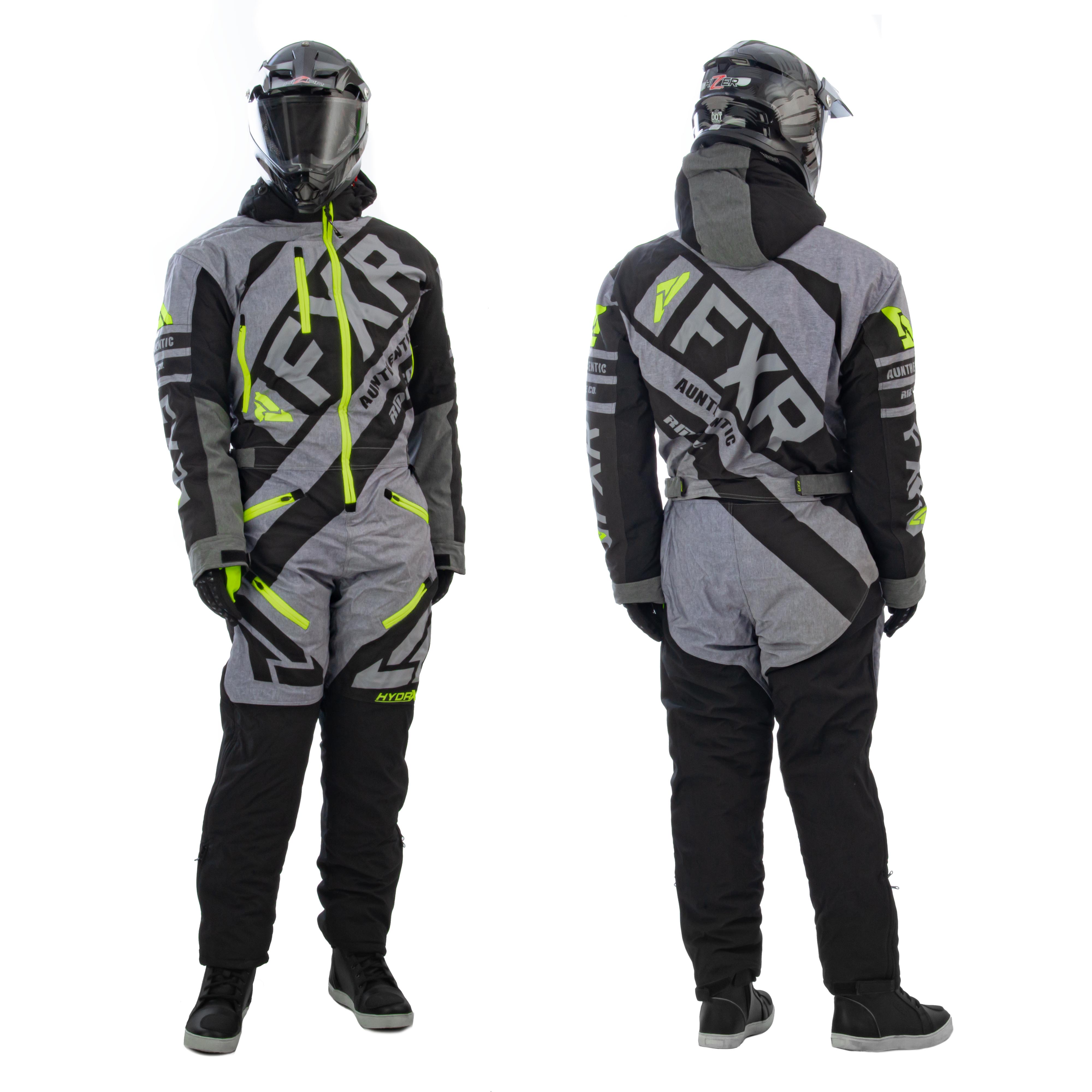 Комбинезон для снегохода FXR CX №3 gray-green (текстиль) (XXL)