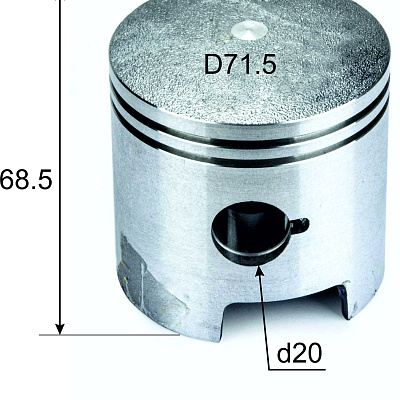 Поршень BREEZE T30S