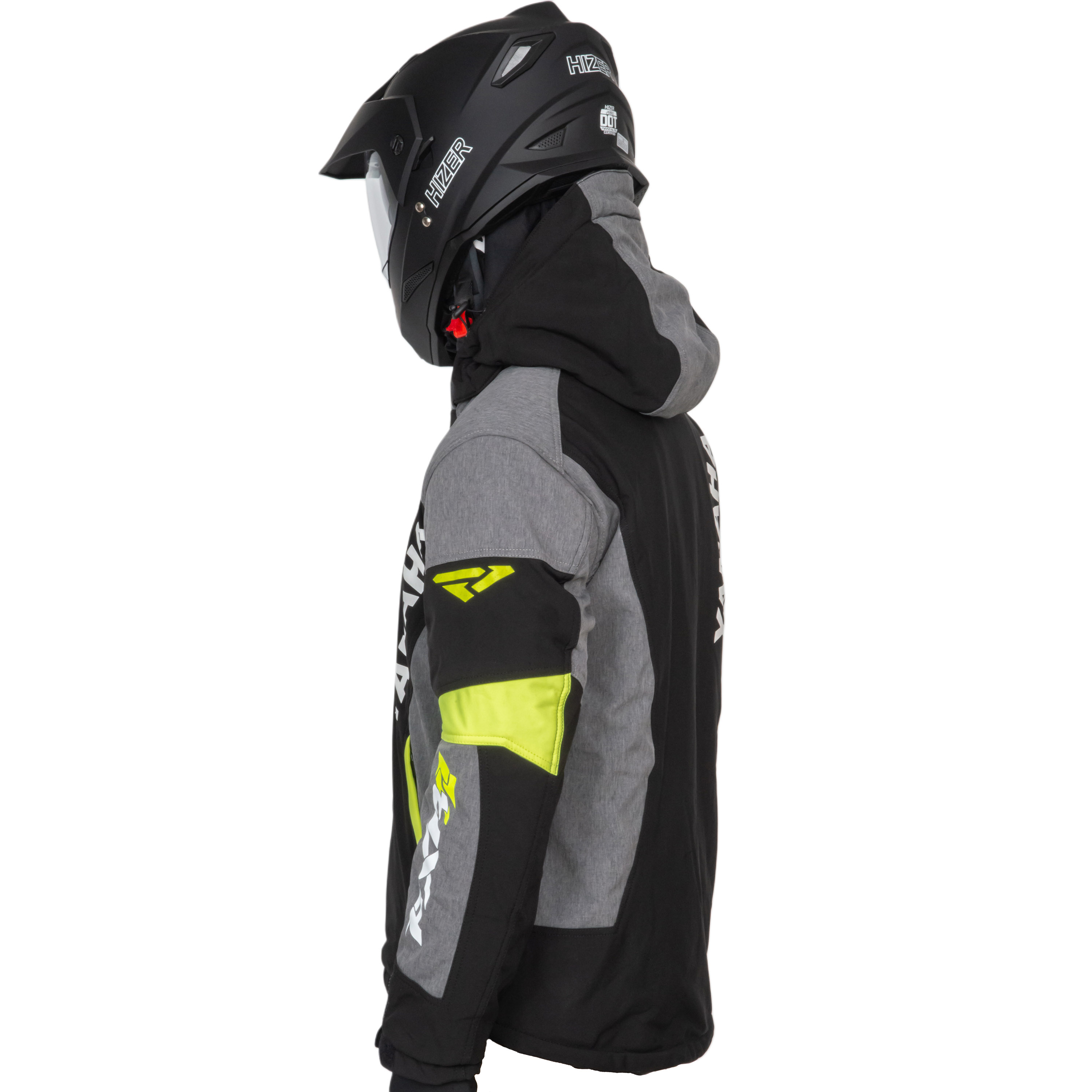 Куртка для снегохода FXR Yamaha Mission FX №6 black-gray (текстиль) (XXL)