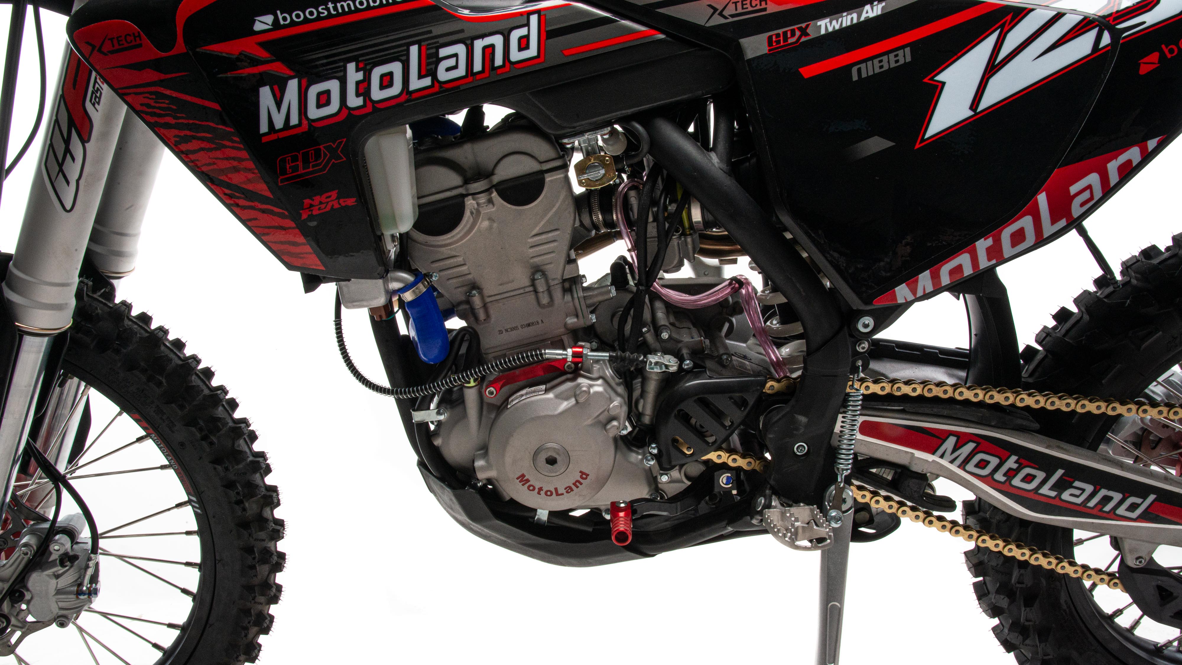 Мотоцикл Кросс 300 XT300 ST-FA-NC (ZS182MN+BB) красный