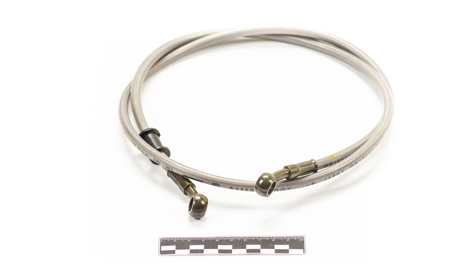 Шланг гидравлический тормозной (армированный) L=1200 d=10мм серый