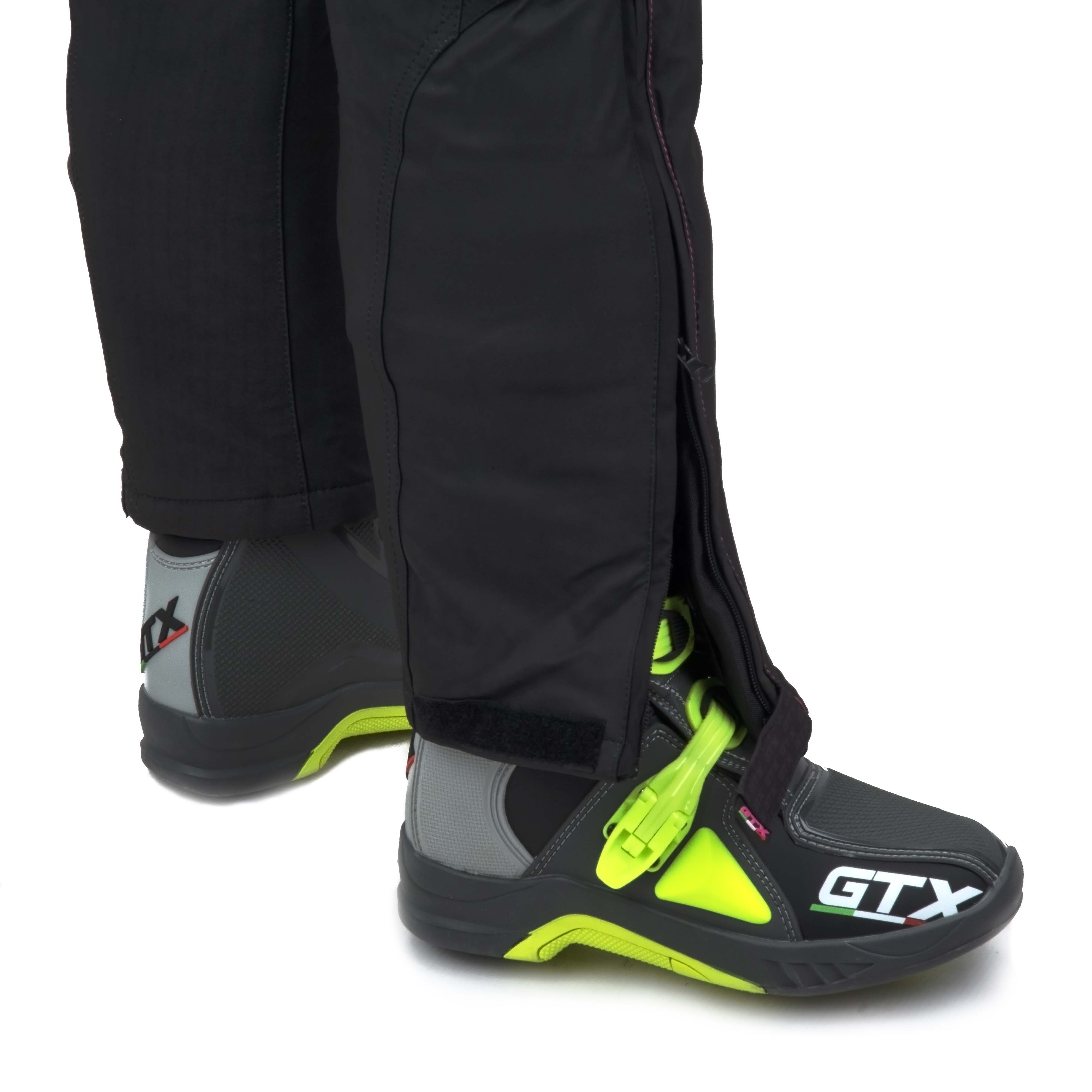 Комбинезон для снегохода (женский) GTX №5 black-pink (текстиль) (S)