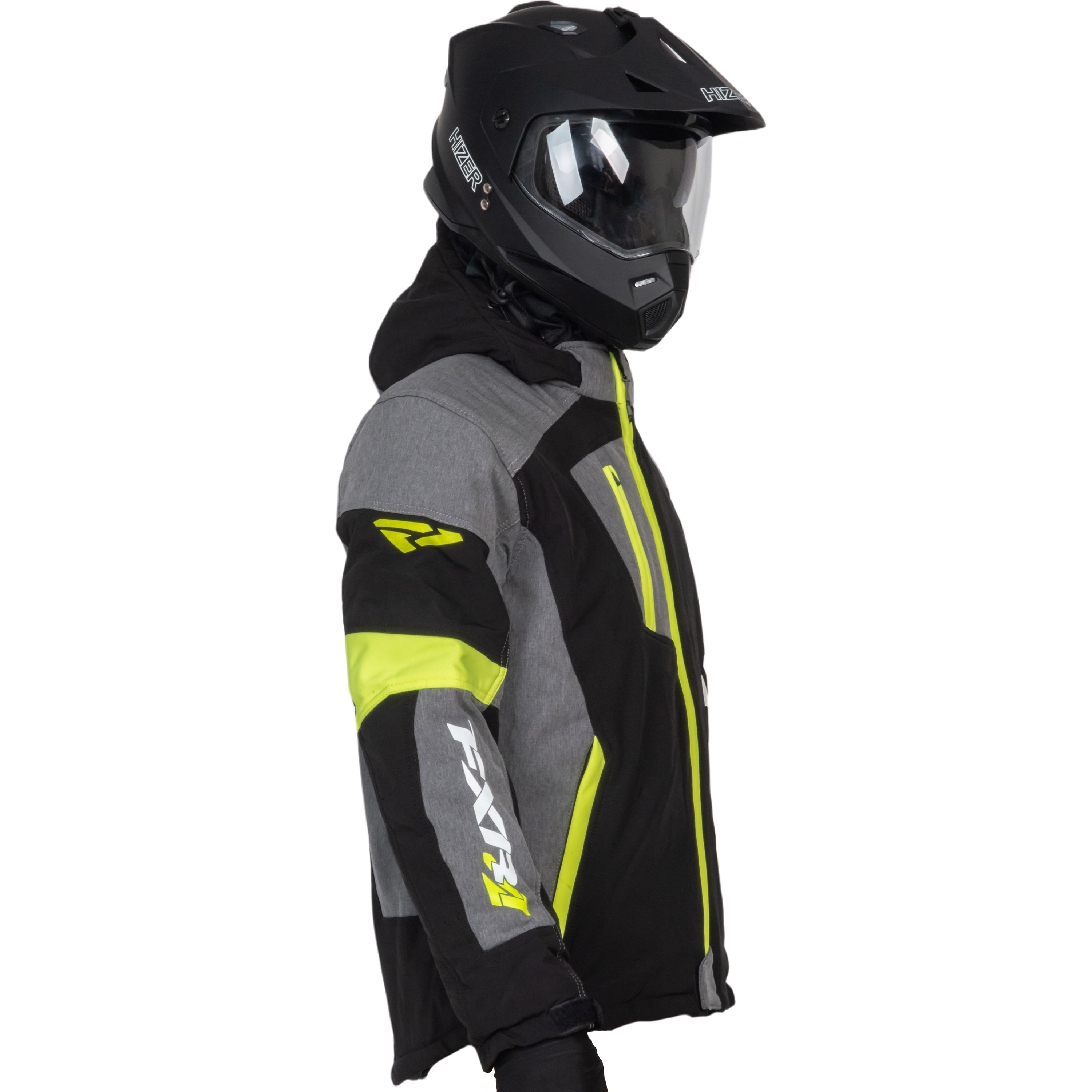Куртка для снегохода FXR Yamaha Mission FX №6 black-gray (текстиль) (XL)