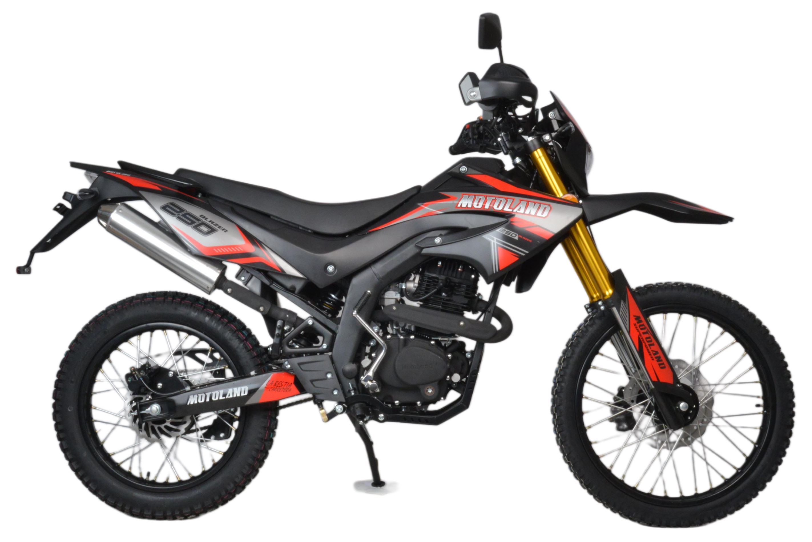 Мотоцикл Кросс 250 ENDURO BLAZER (XF250-A) красный РАСПРОДАЖА
