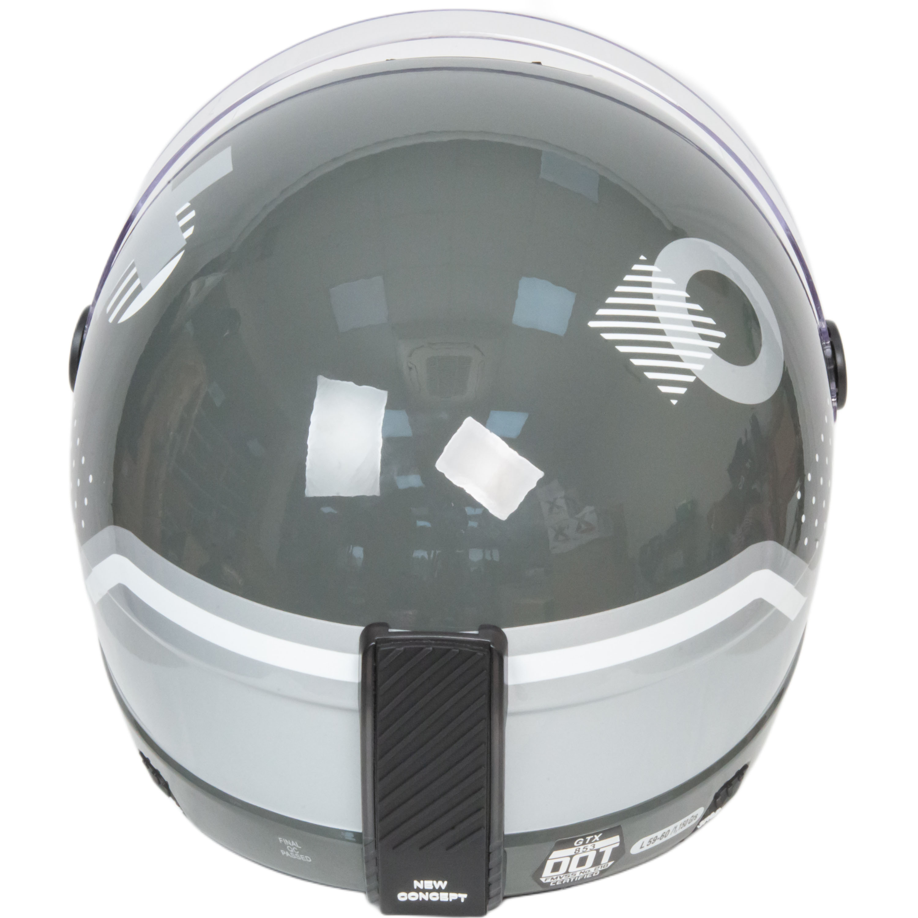 Шлем мото открытый GTX NE02 №2 (M)
