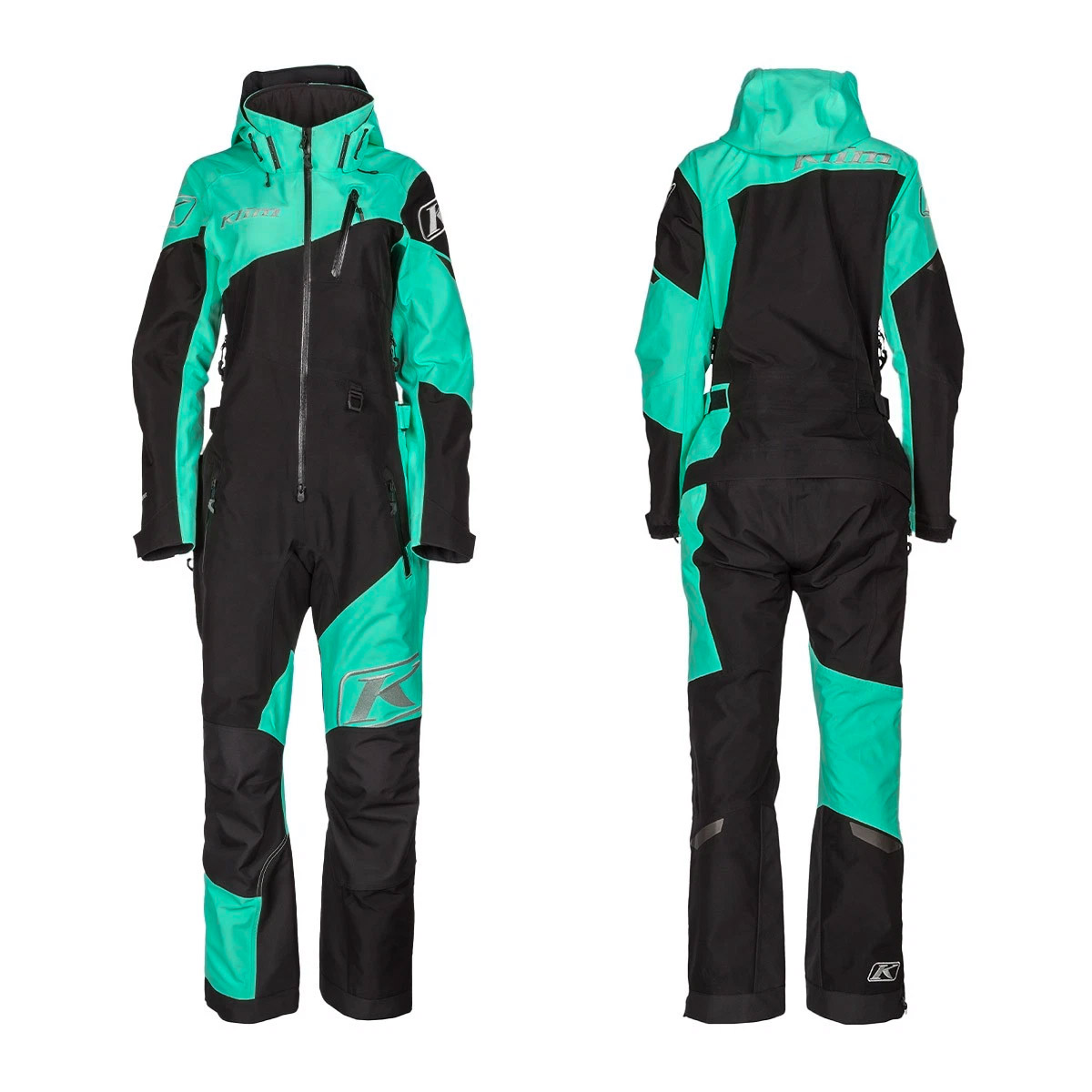Комбинезон для снегохода (женский) KLIM SHREDSA ONE-PIECE №7 turquoise (текстиль) (M)